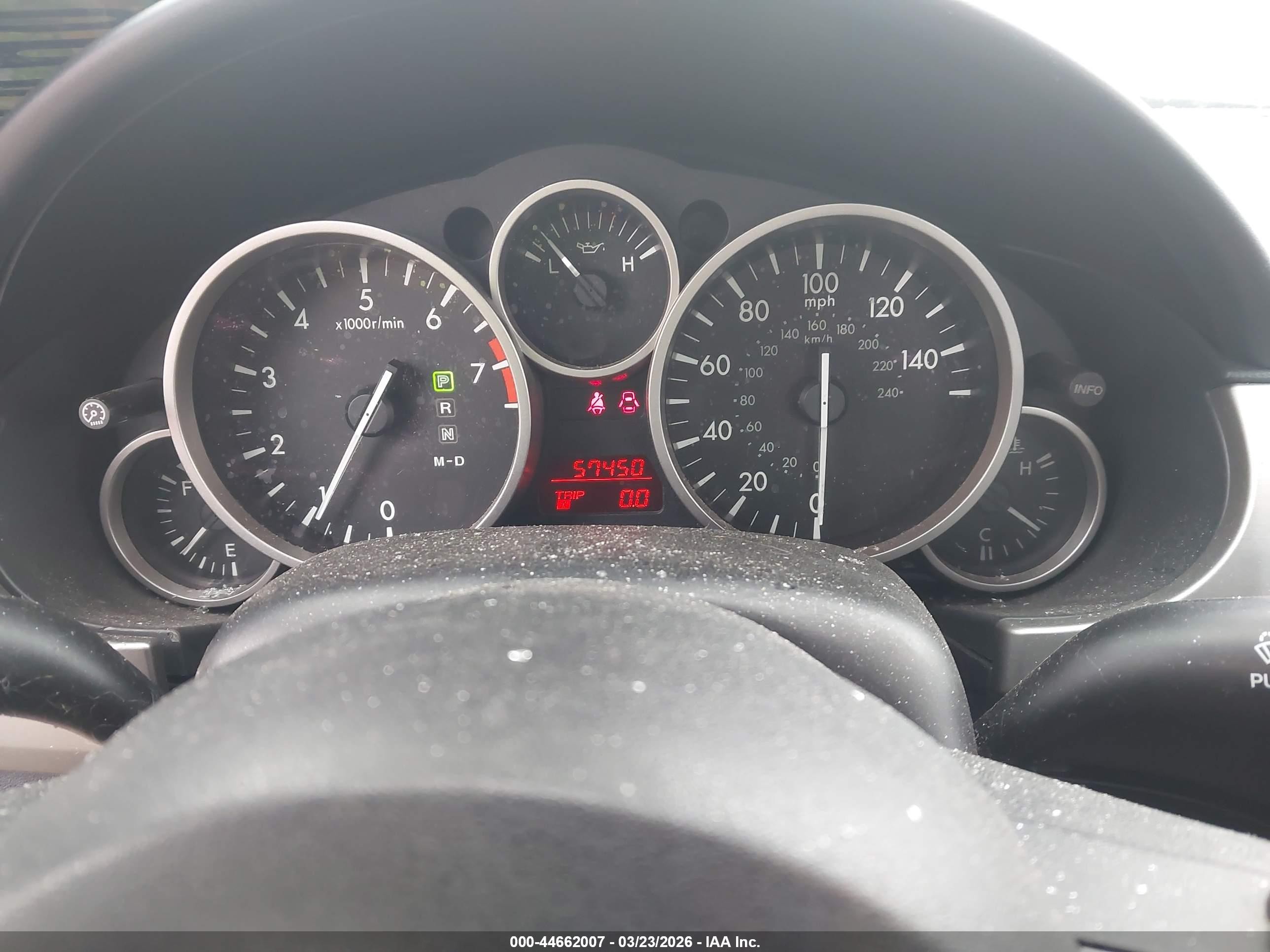 2010 Mazda Mx-5 Miata Touring Blue vin: JM1NC2FF1A0212136