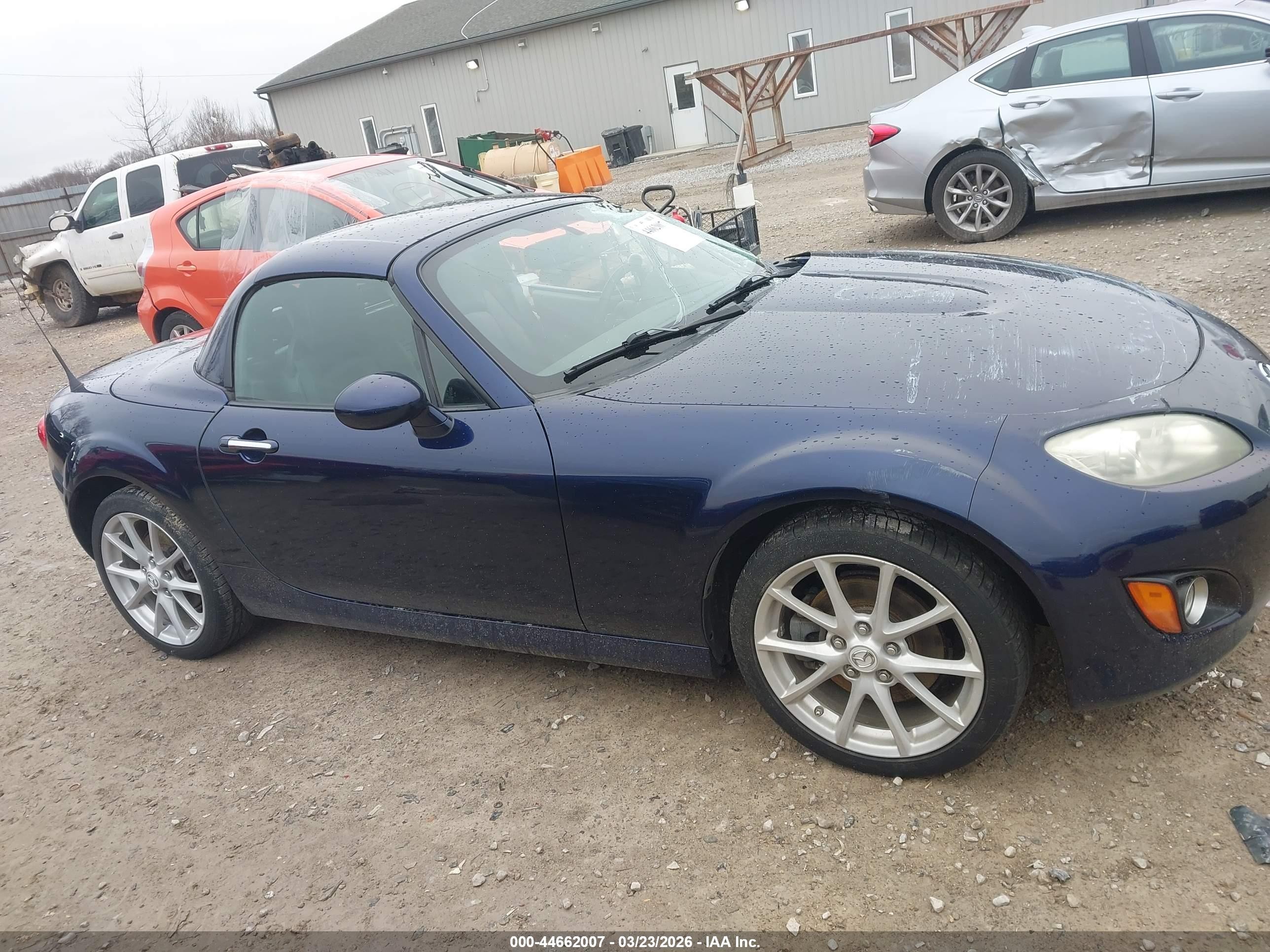 2010 Mazda Mx-5 Miata Touring Blue vin: JM1NC2FF1A0212136