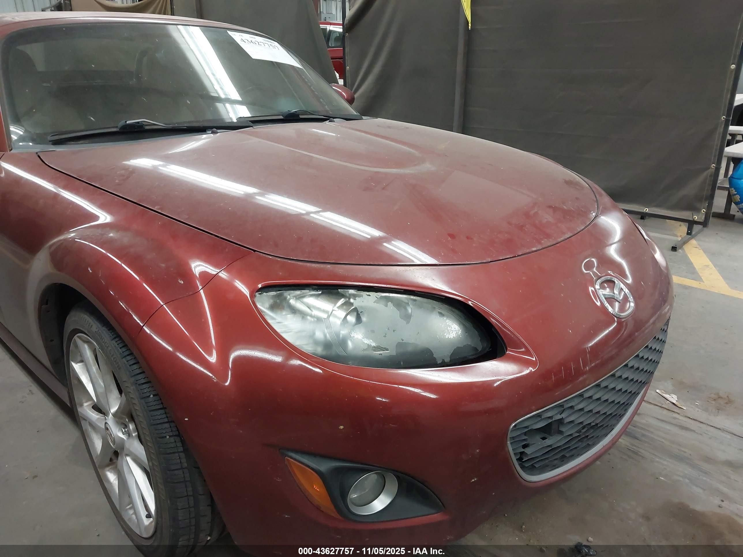 2010 Mazda Mx-5 Miata Grand Touring Красный vin: JM1NC2FF2A0207334