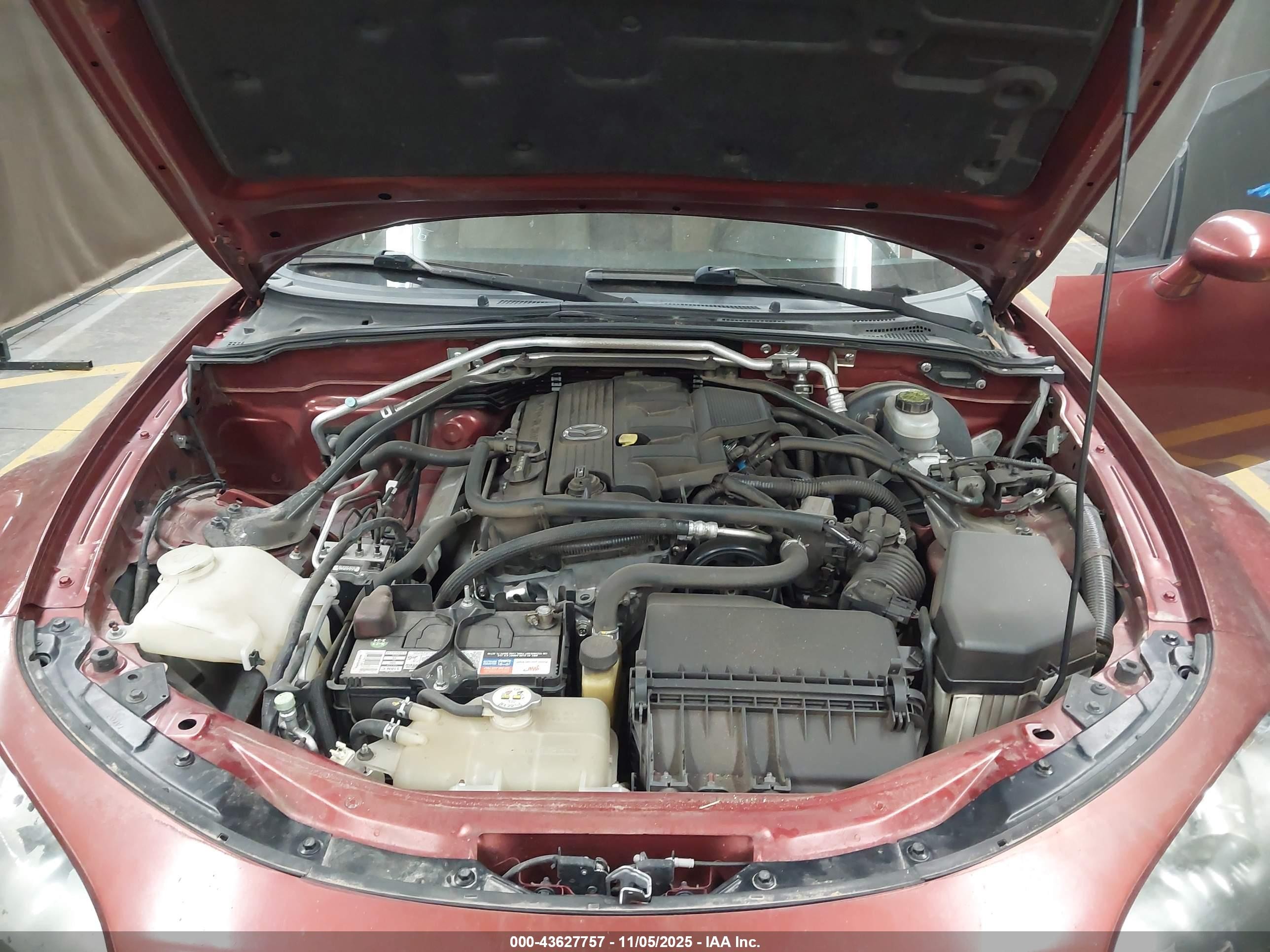 2010 Mazda Mx-5 Miata Grand Touring Красный vin: JM1NC2FF2A0207334