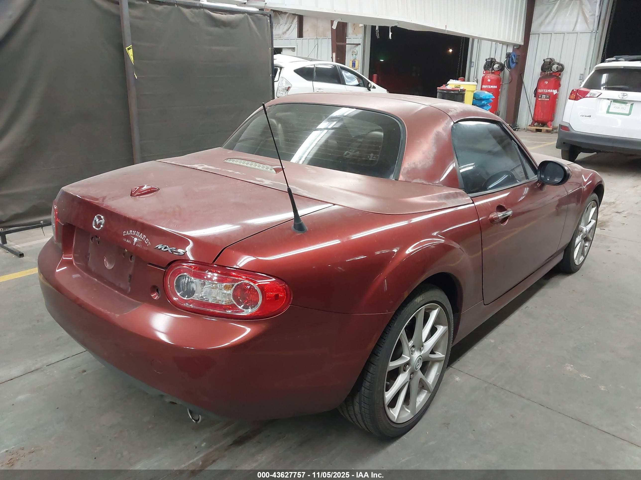 2010 Mazda Mx-5 Miata Grand Touring Красный vin: JM1NC2FF2A0207334