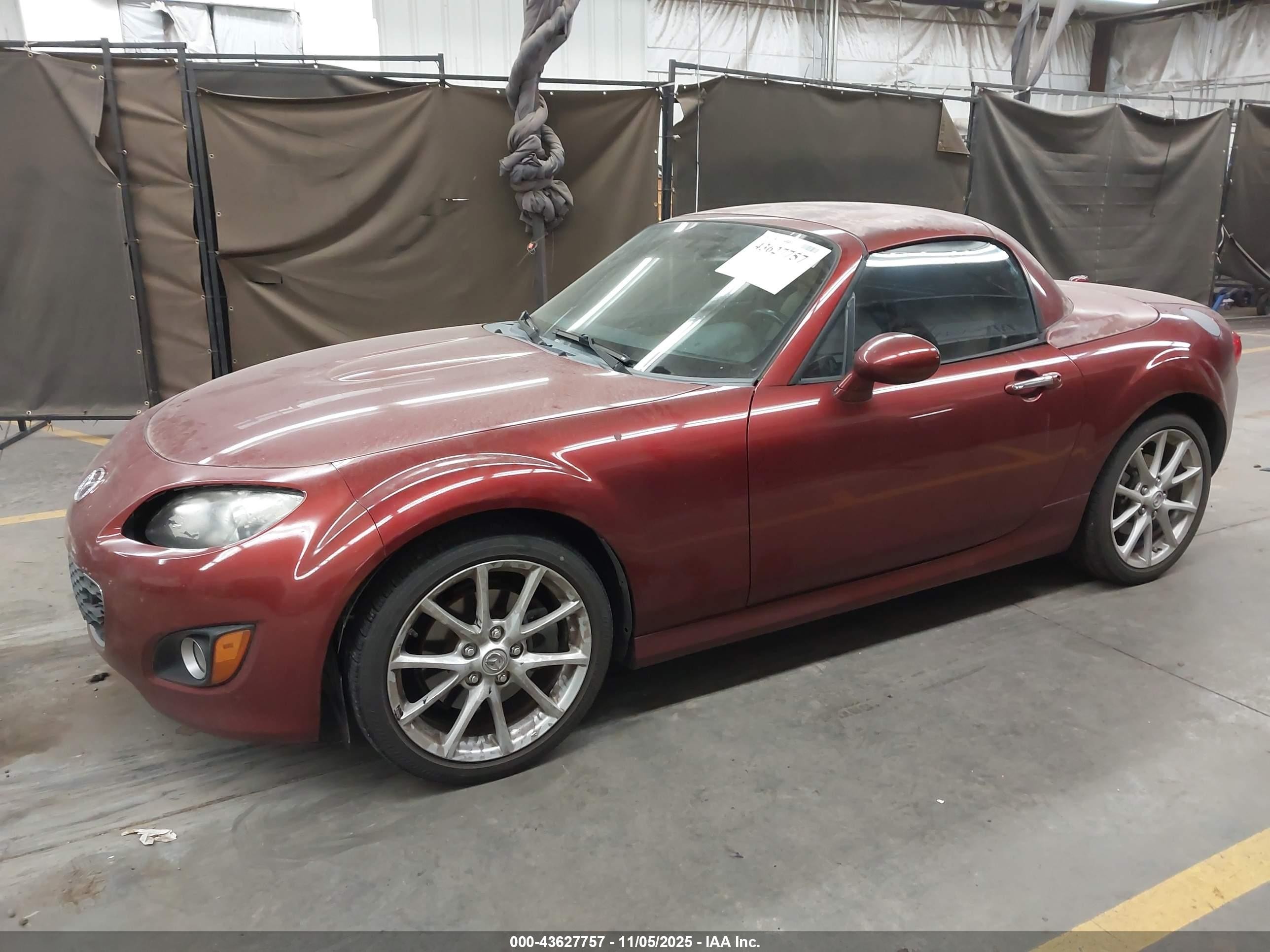 2010 Mazda Mx-5 Miata Grand Touring Красный vin: JM1NC2FF2A0207334