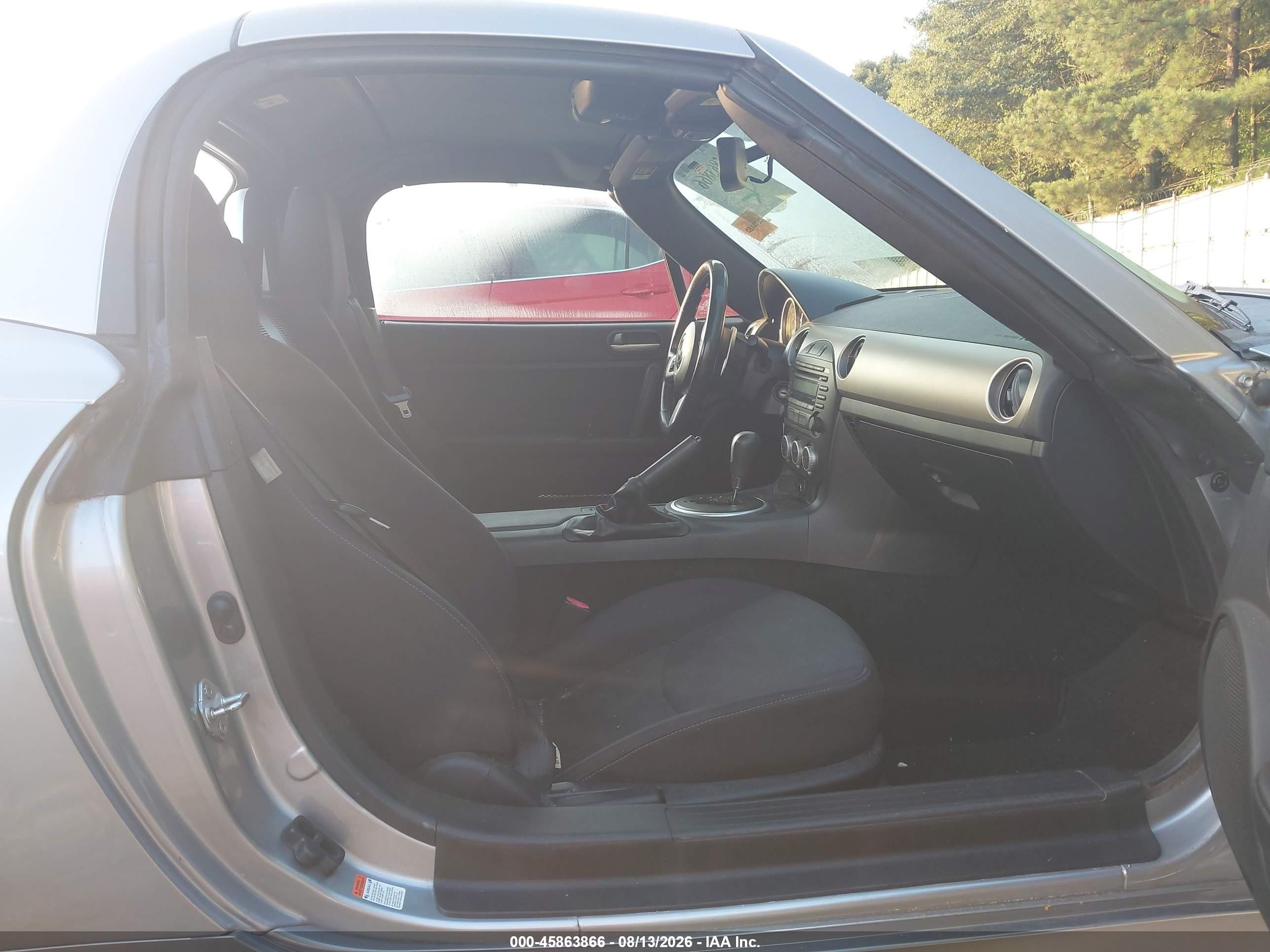 2010 Mazda Mx-5 Miata Touring Gray vin: JM1NC2FF3A0206810