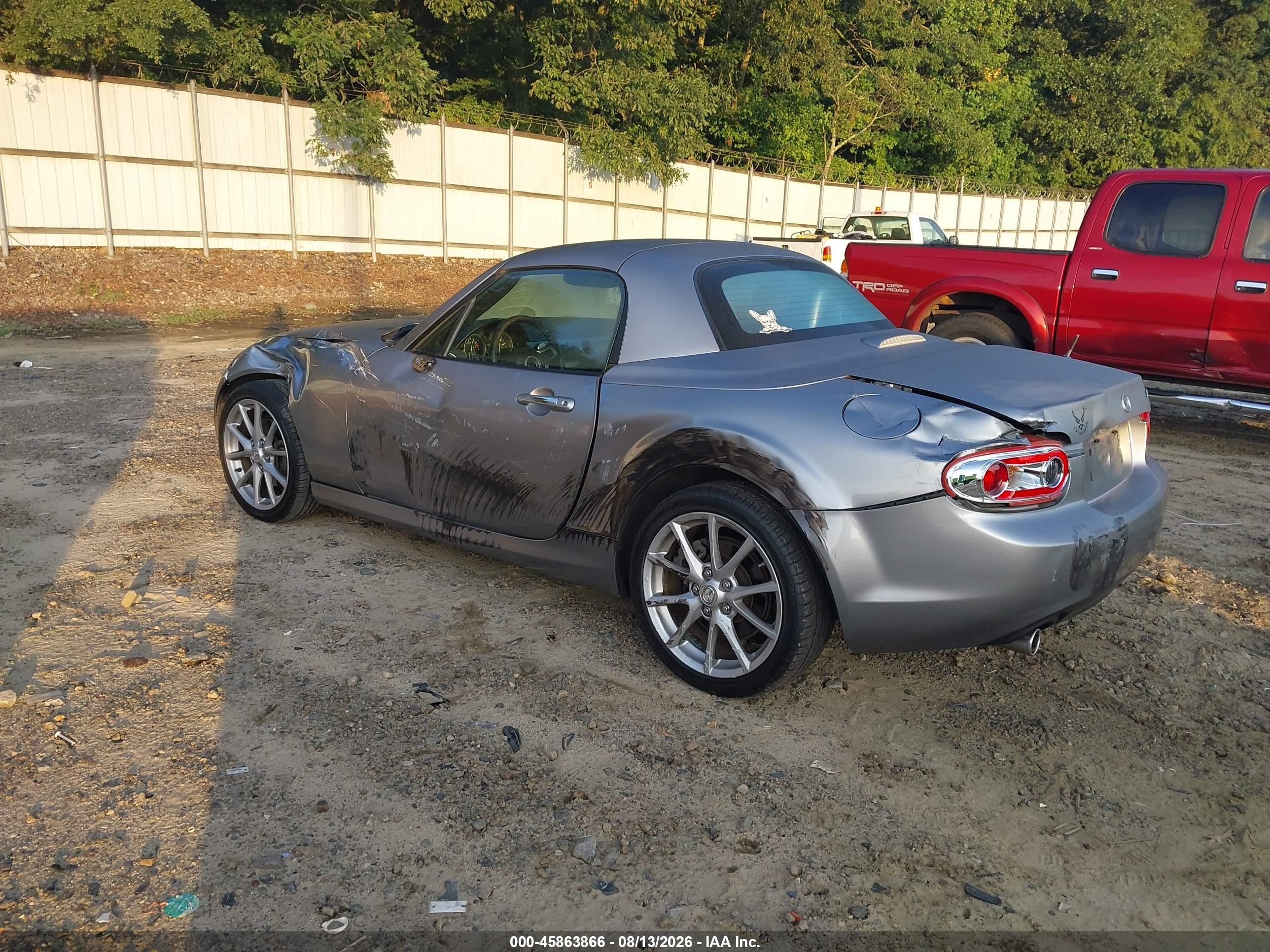 2010 Mazda Mx-5 Miata Touring Gray vin: JM1NC2FF3A0206810