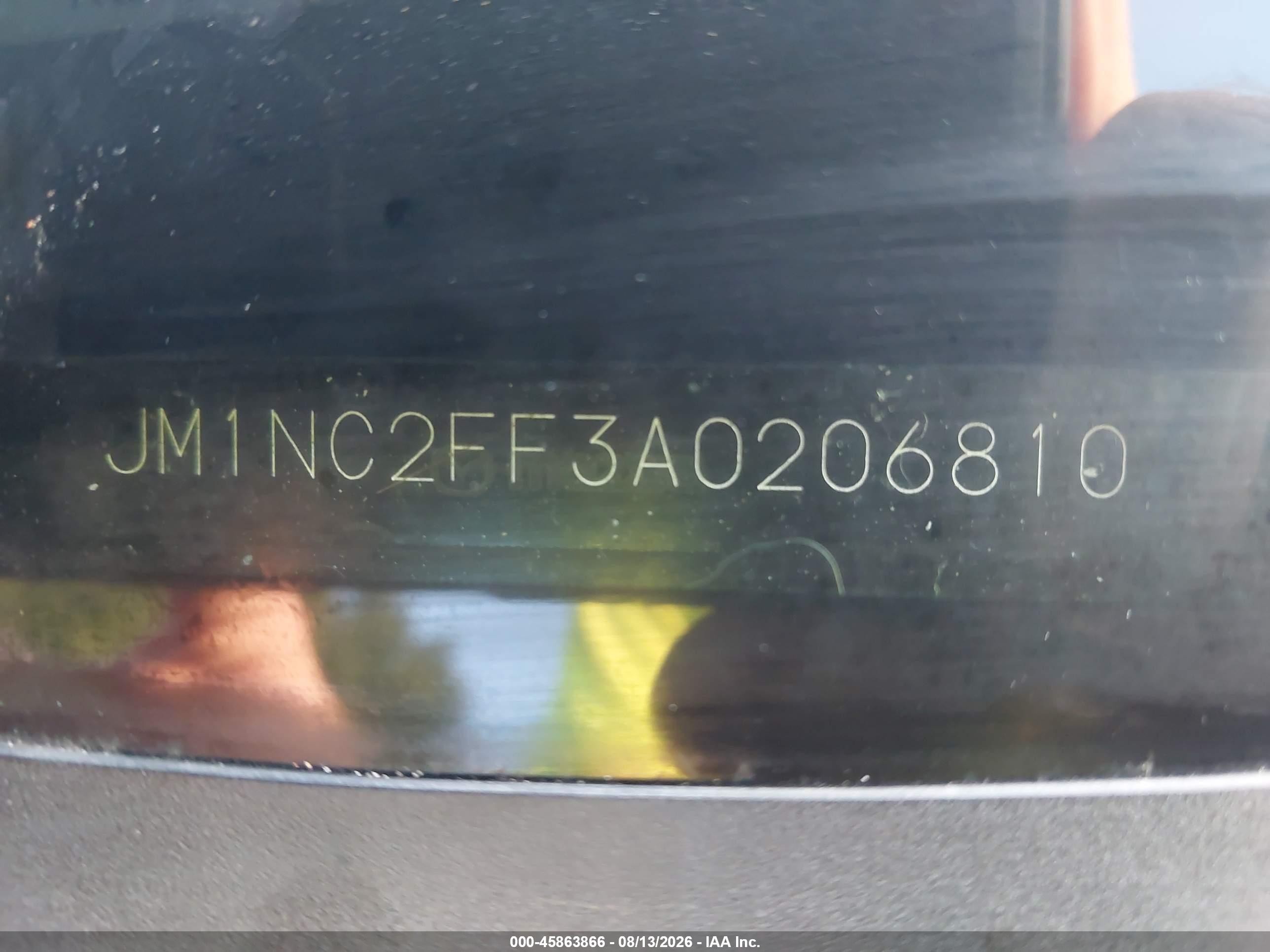 2010 Mazda Mx-5 Miata Touring Gray vin: JM1NC2FF3A0206810