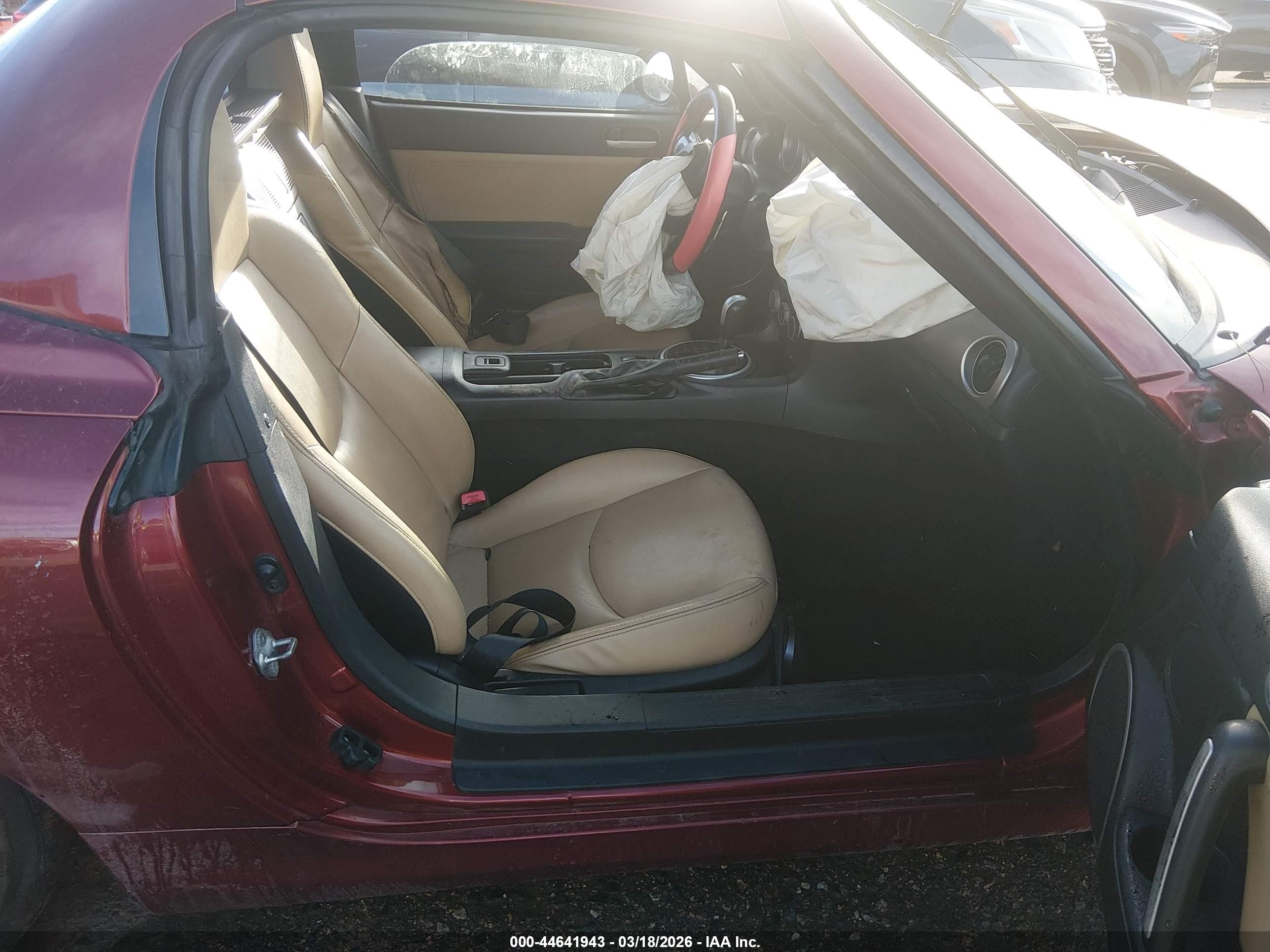 2010 Mazda Mx-5 Miata Grand Touring Red vin: JM1NC2FF3A0206998