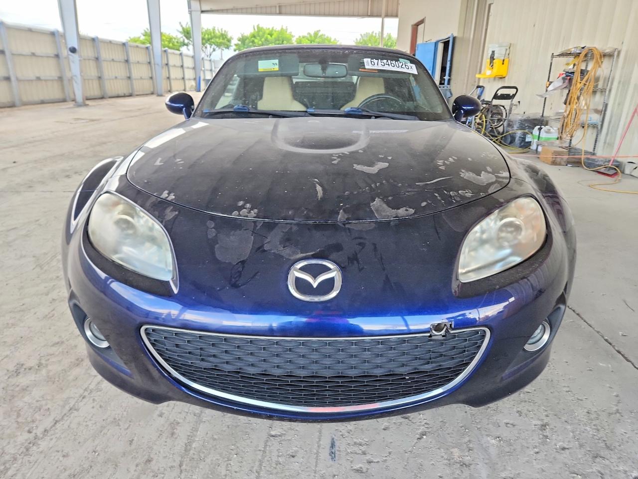 2010 Mazda Mx-5 Miata Синий vin: JM1NC2FF3A0207679