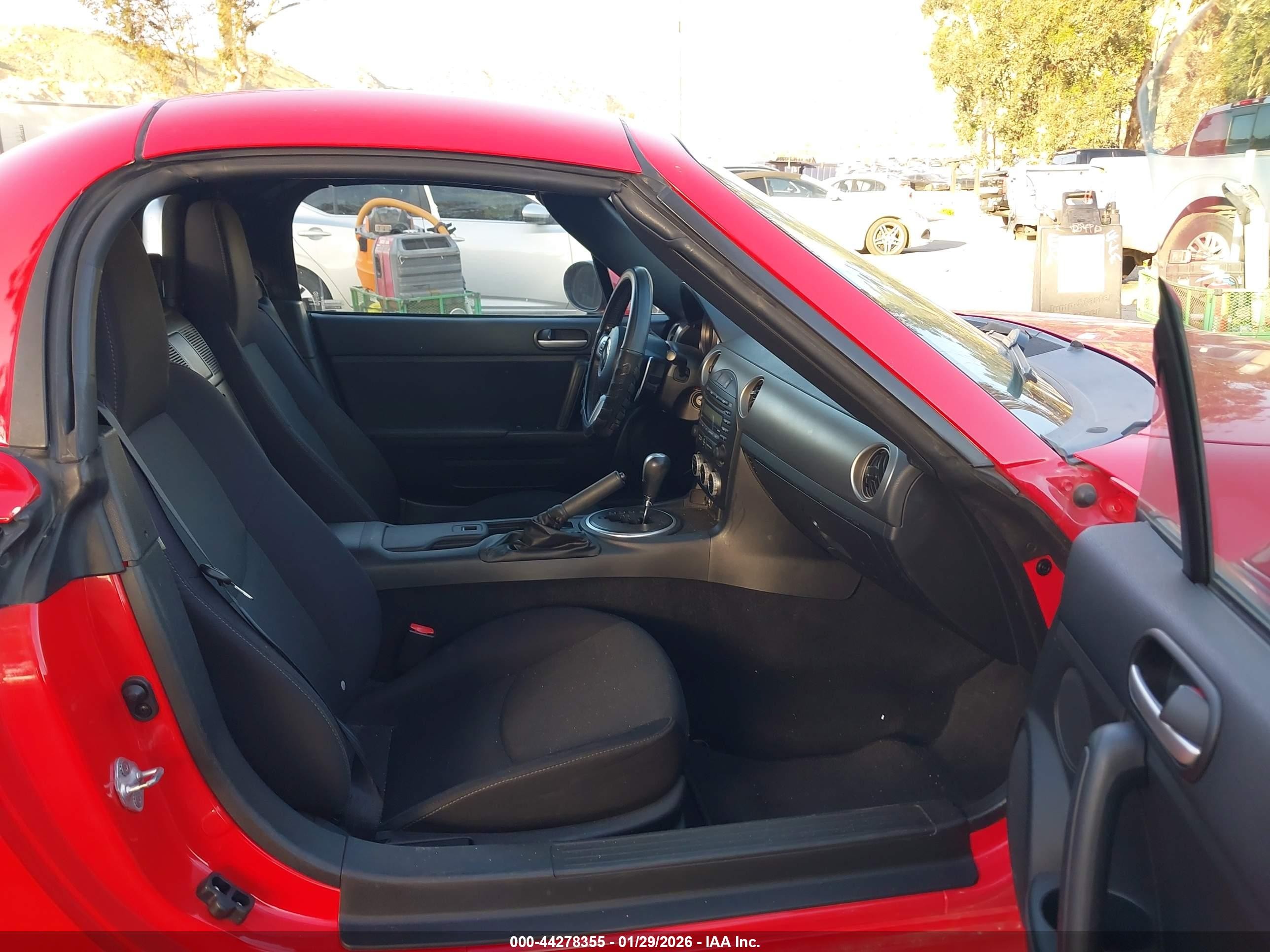 2010 Mazda Mx-5 Miata Touring Red vin: JM1NC2FF4A0206704