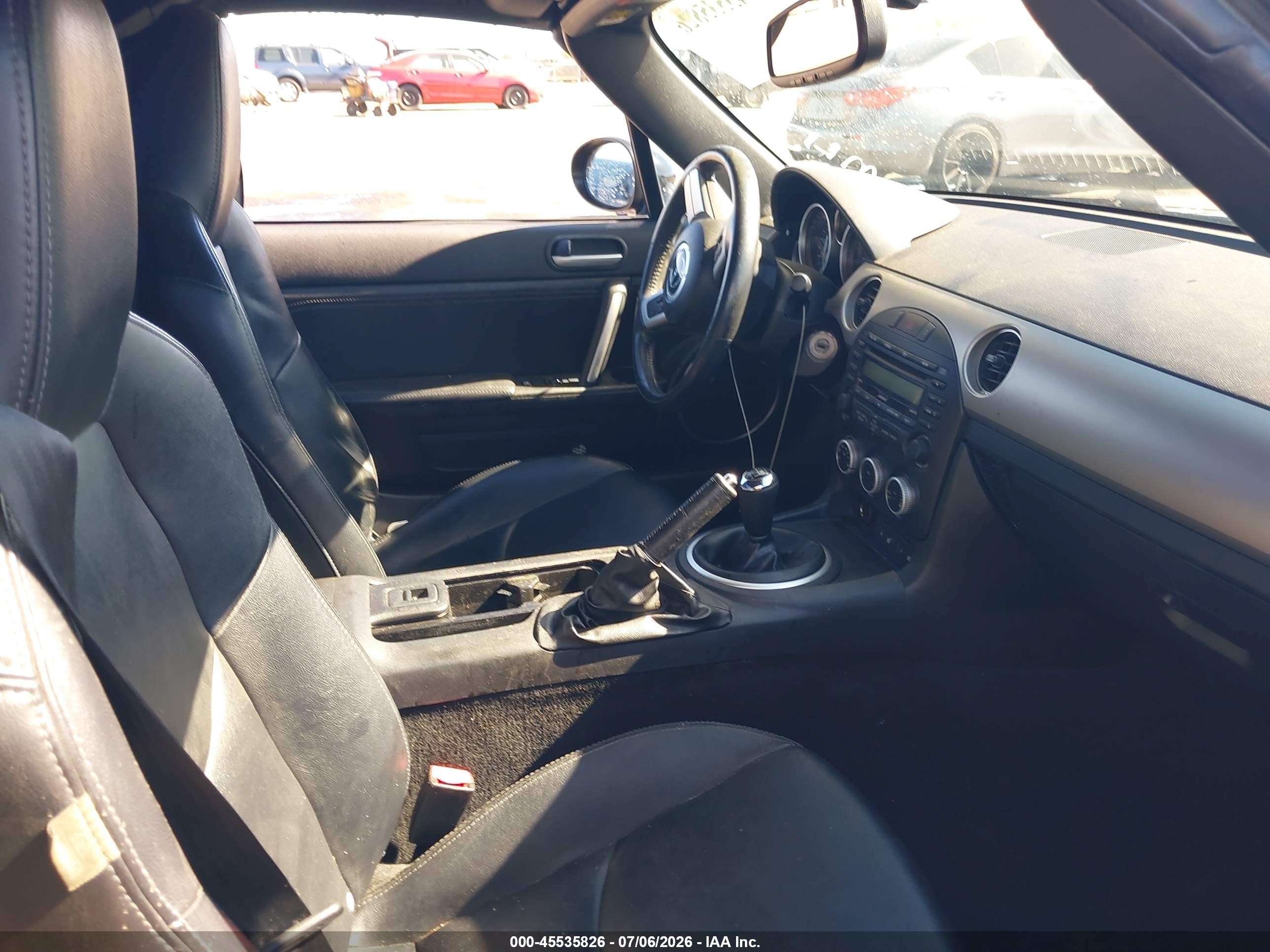 2010 Mazda Mx-5 Miata Grand Touring Black vin: JM1NC2FF5A0207490