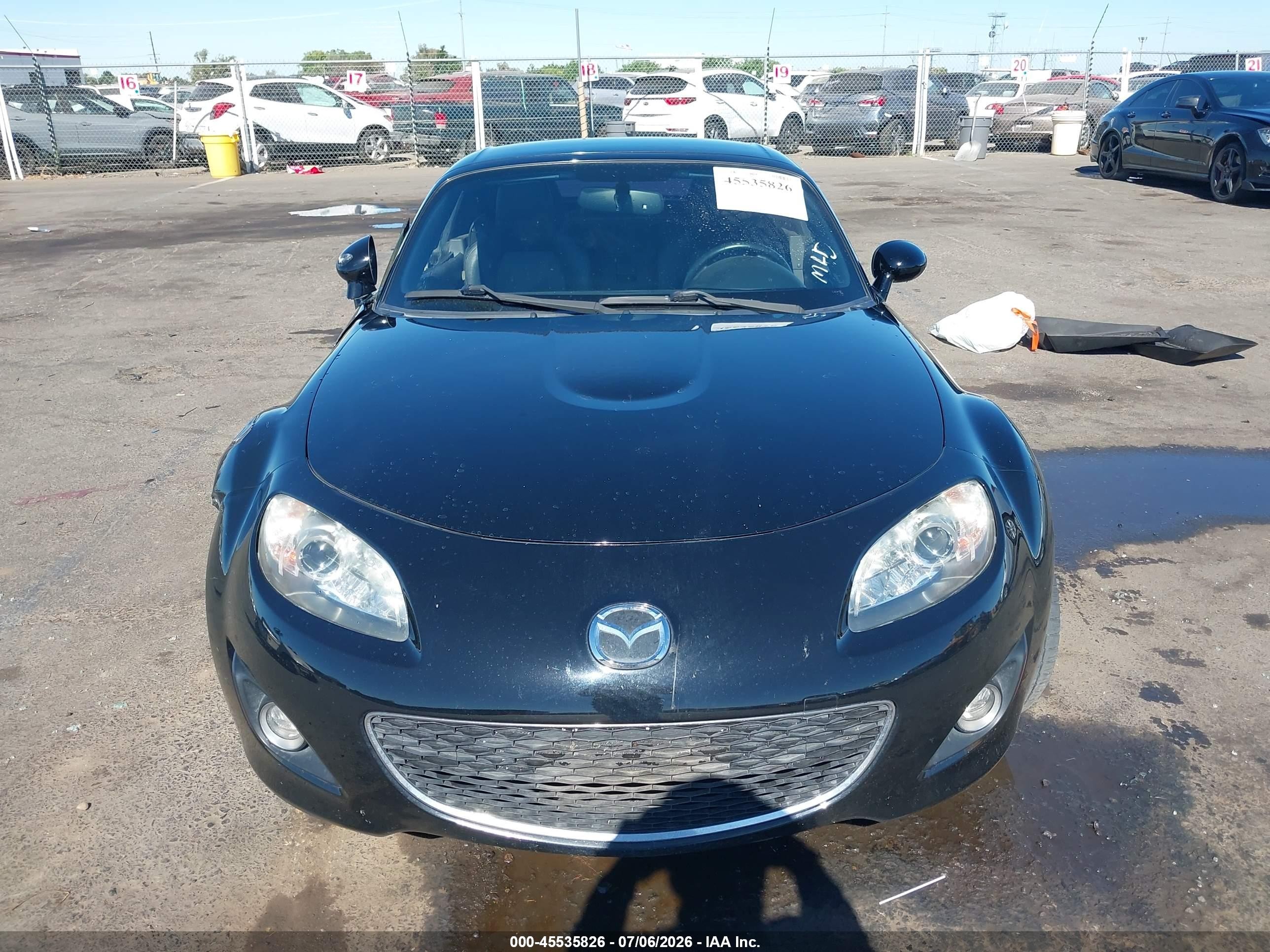 2010 Mazda Mx-5 Miata Grand Touring Black vin: JM1NC2FF5A0207490