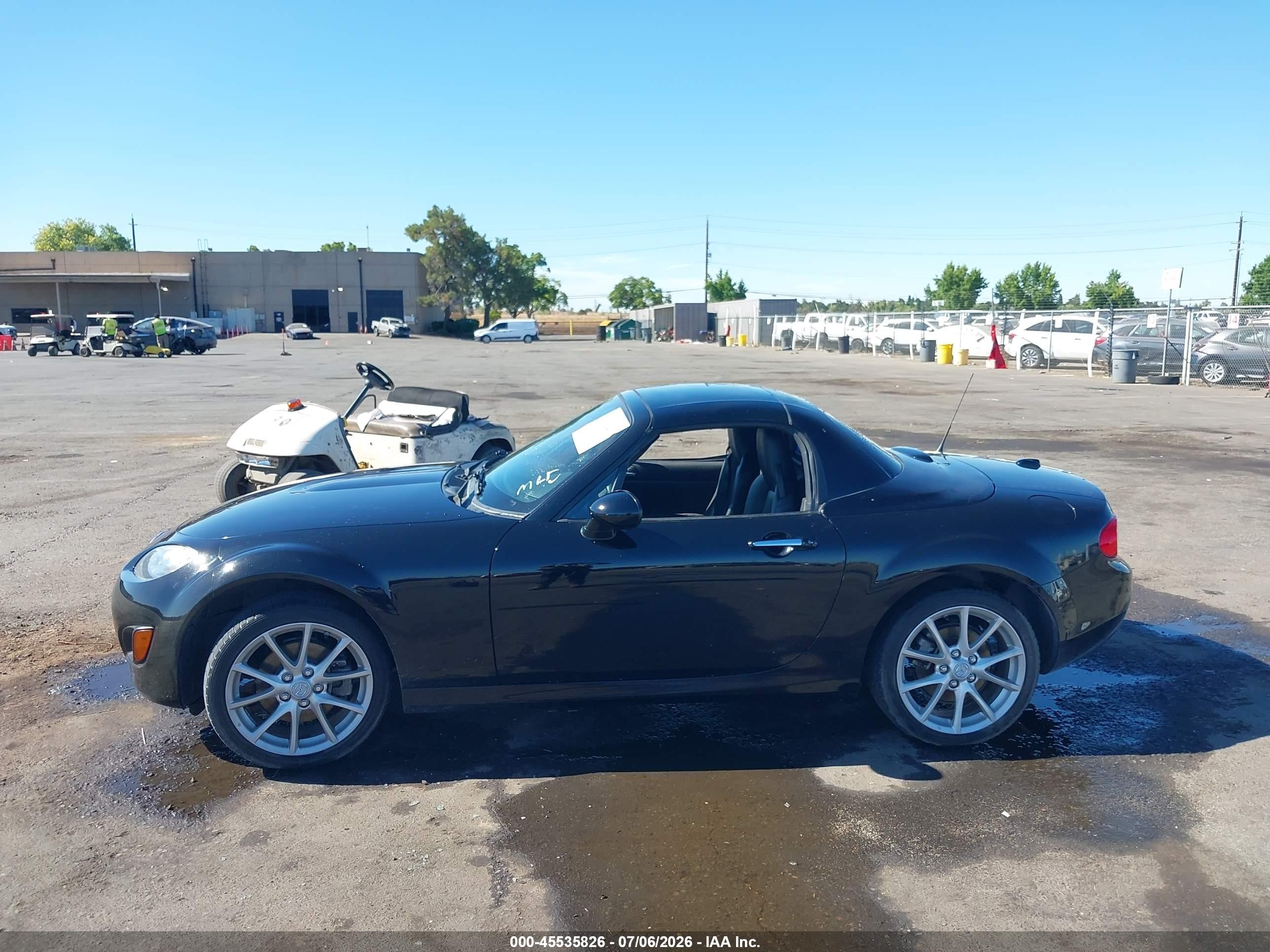 2010 Mazda Mx-5 Miata Grand Touring Black vin: JM1NC2FF5A0207490