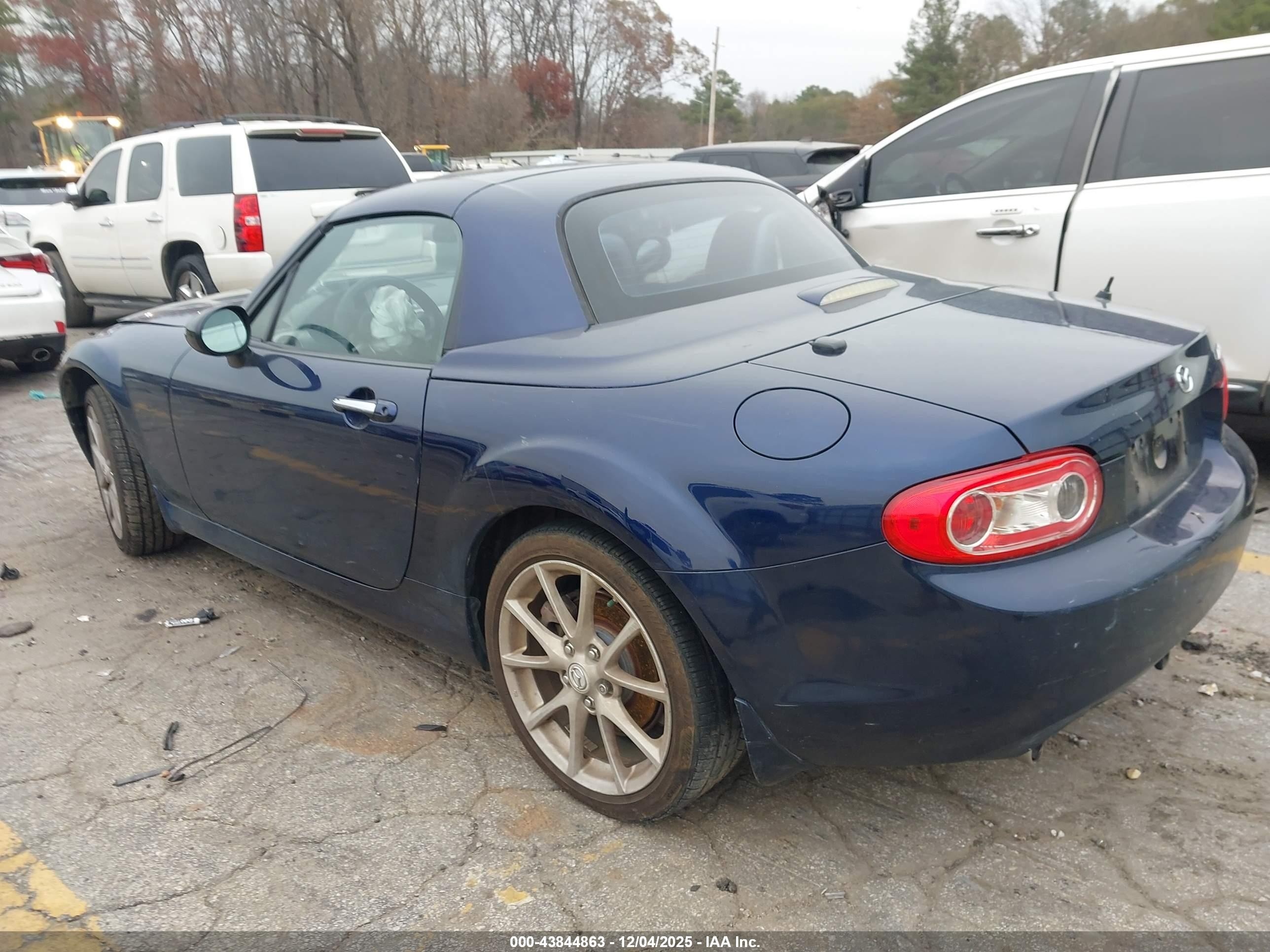 2010 Mazda Mx-5 Miata Touring Blue vin: JM1NC2FF6A0210429