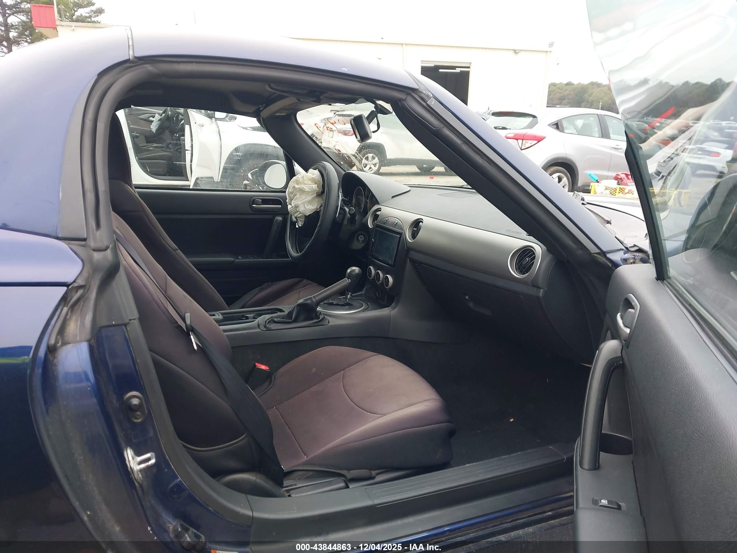 2010 Mazda Mx-5 Miata Touring Blue vin: JM1NC2FF6A0210429