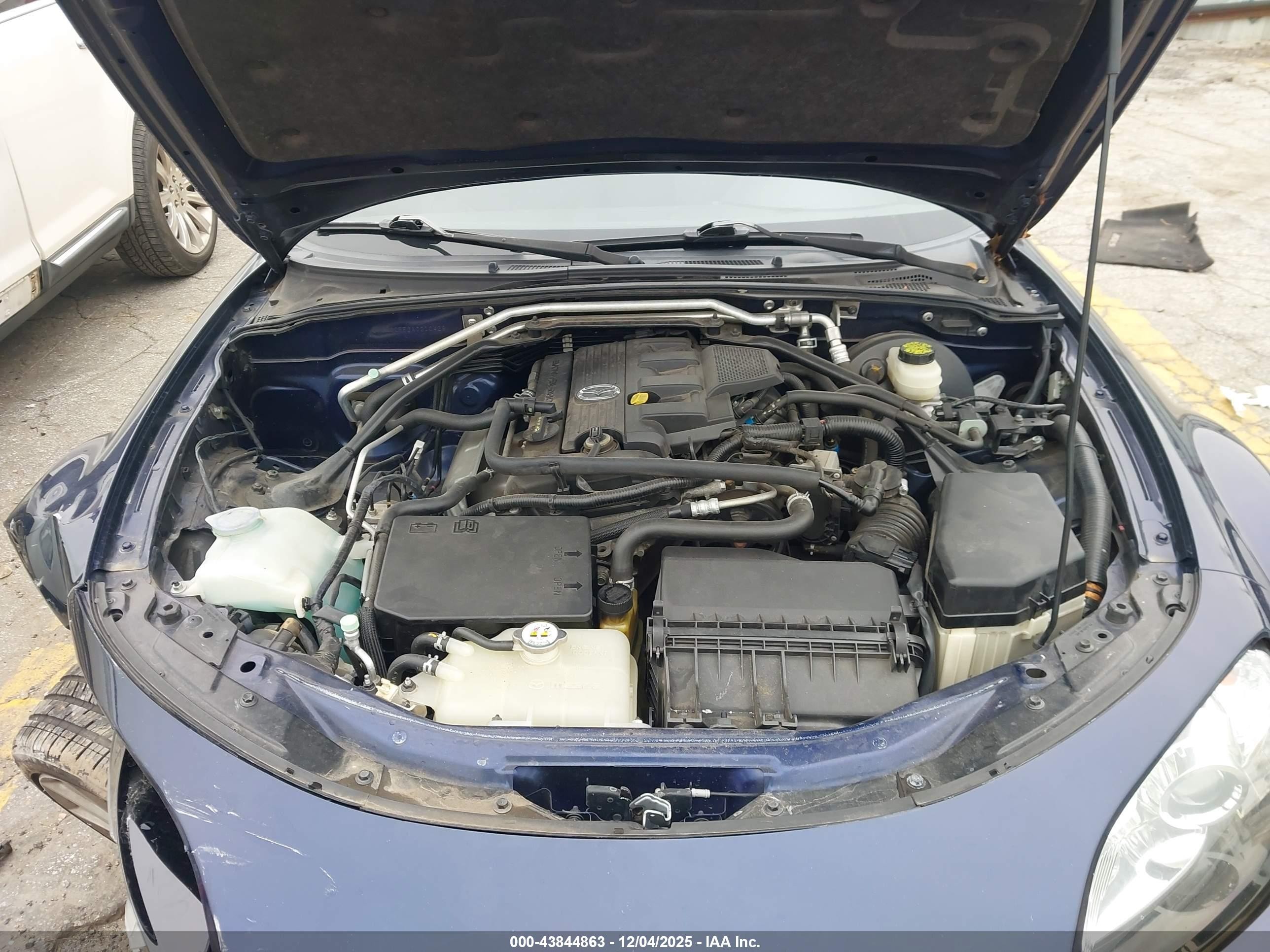 2010 Mazda Mx-5 Miata Touring Blue vin: JM1NC2FF6A0210429