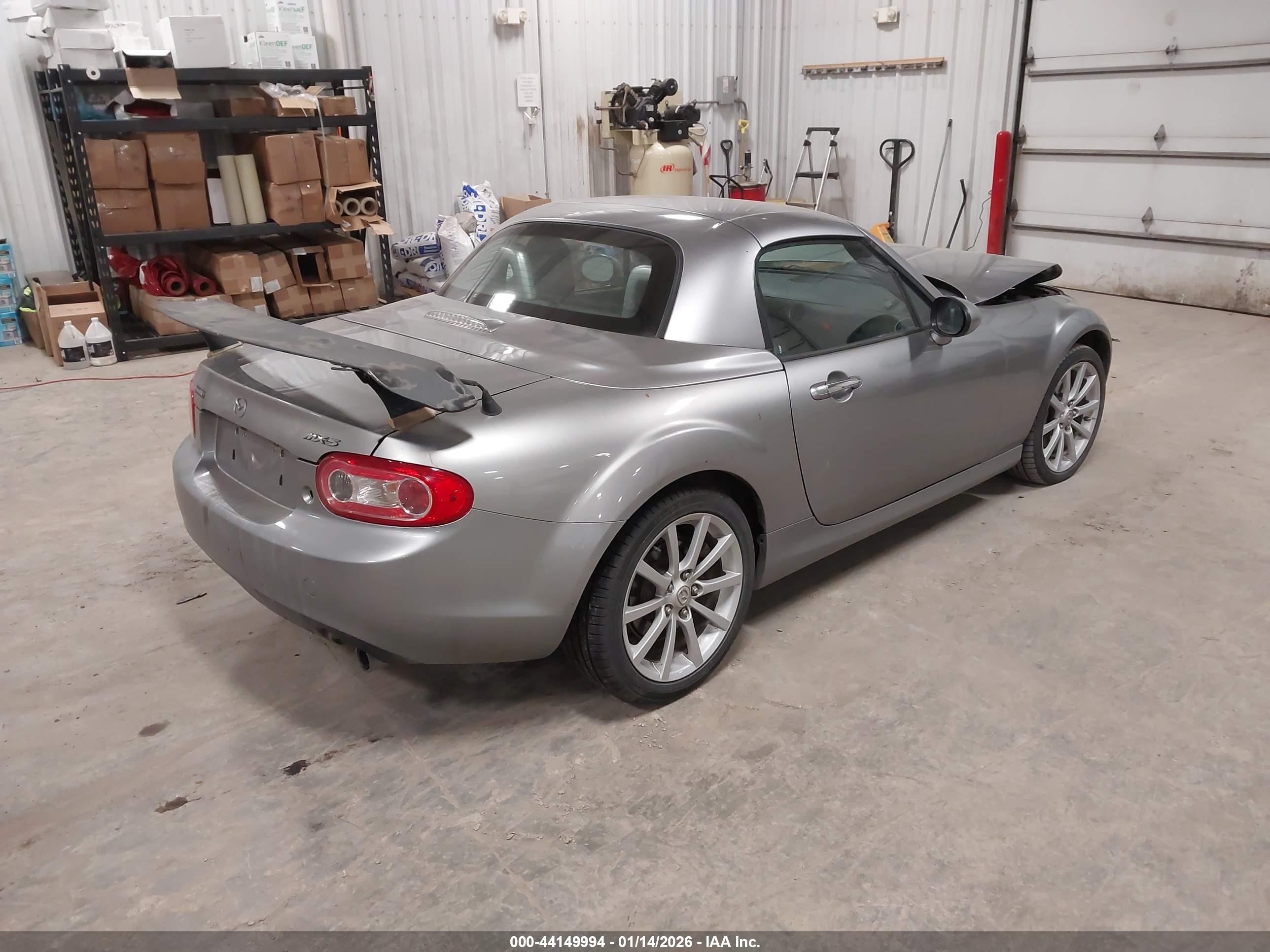 2010 Mazda Mx-5 Miata Touring Silver vin: JM1NC2FF6A0212584
