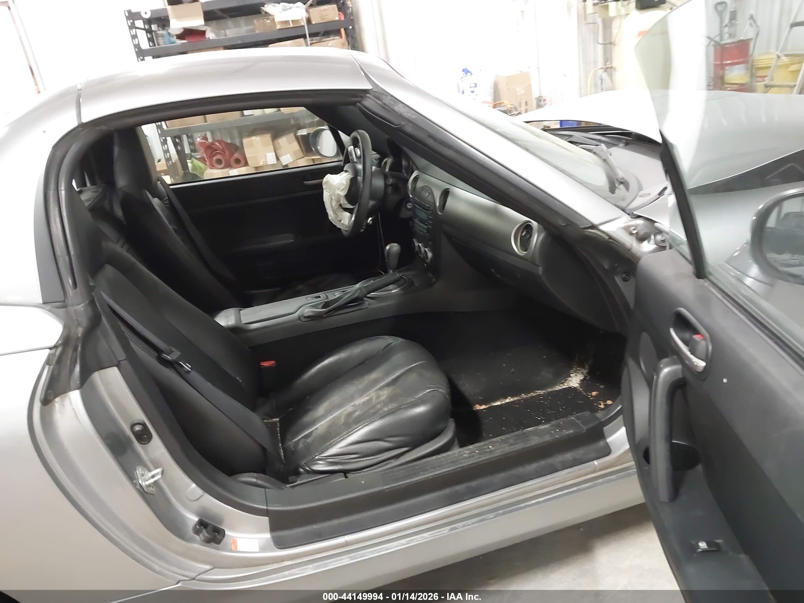 2010 Mazda Mx-5 Miata Touring Silver vin: JM1NC2FF6A0212584