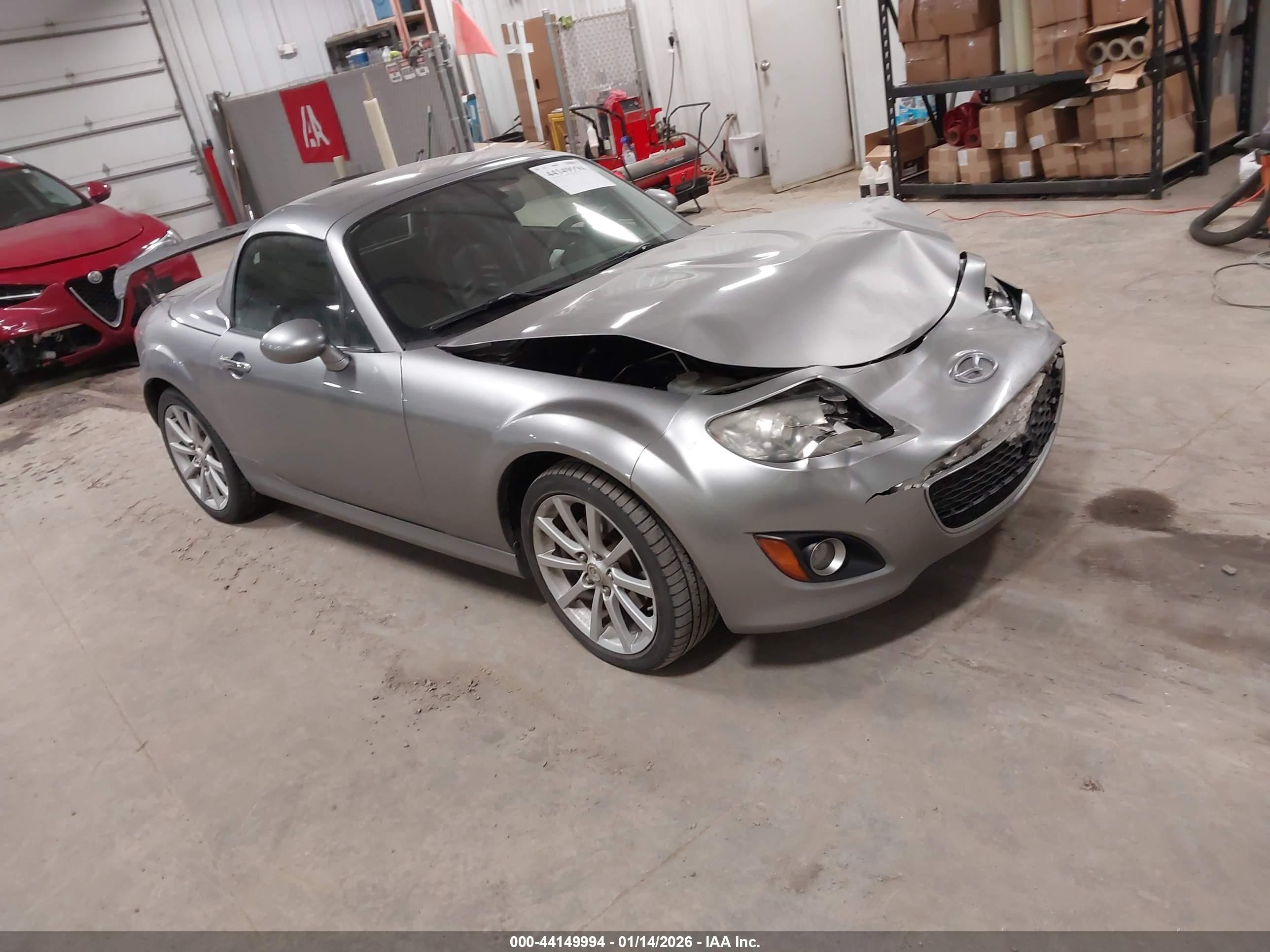 2010 Mazda Mx-5 Miata Touring Silver vin: JM1NC2FF6A0212584