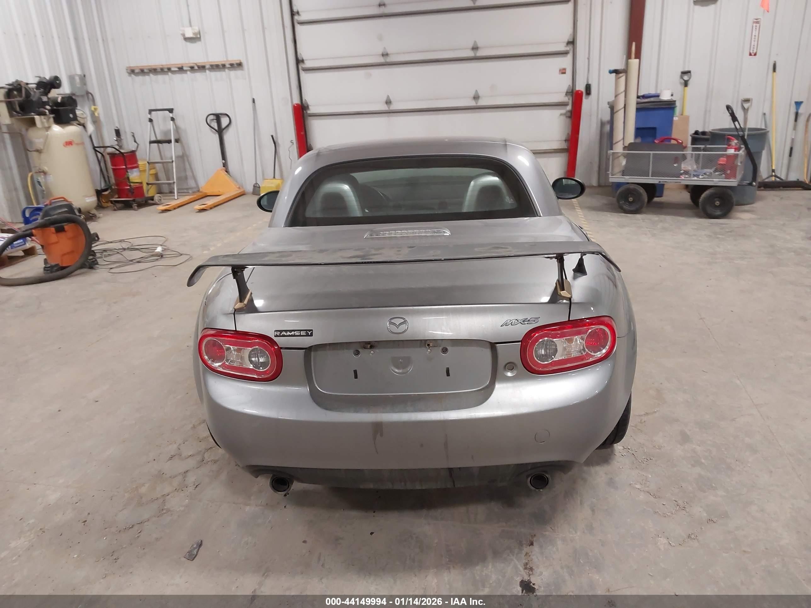 2010 Mazda Mx-5 Miata Touring Silver vin: JM1NC2FF6A0212584