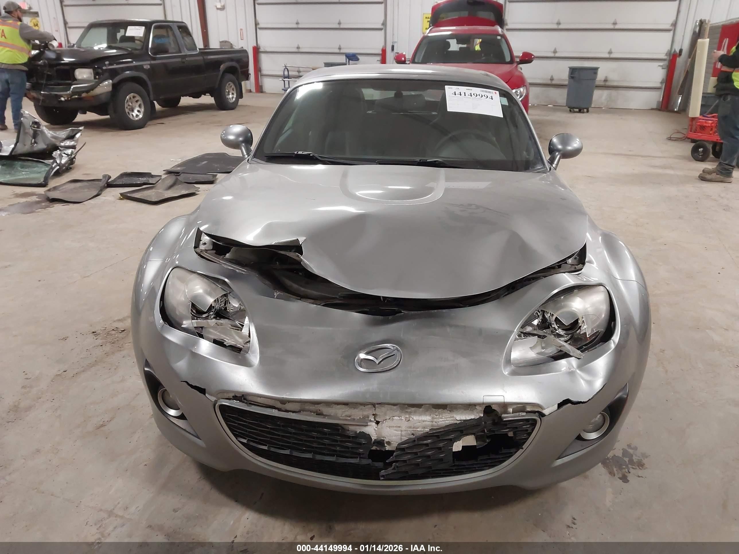 2010 Mazda Mx-5 Miata Touring Silver vin: JM1NC2FF6A0212584