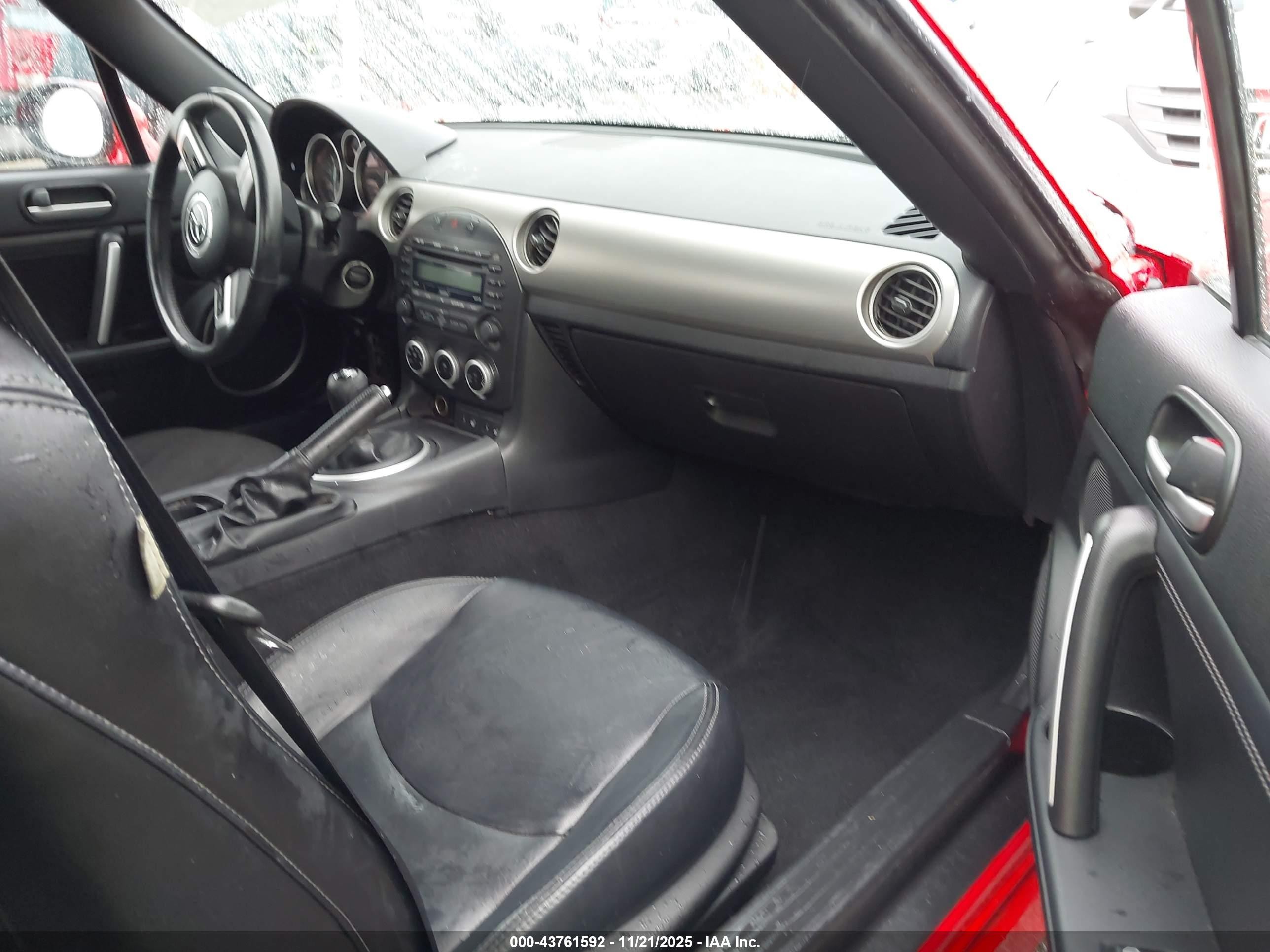 2010 Mazda Mx-5 Miata Grand Touring Red vin: JM1NC2FF8A0205586
