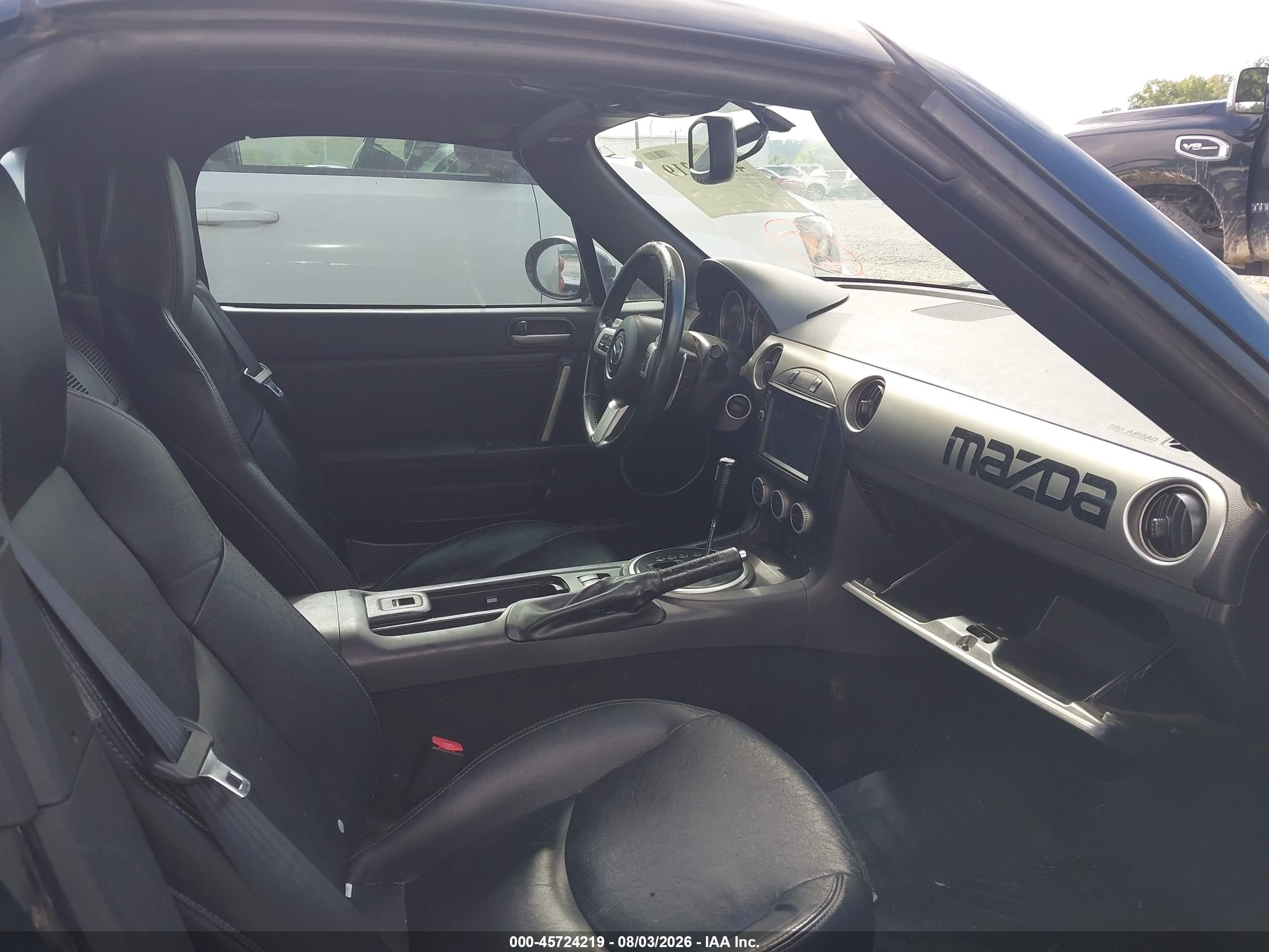 2010 Mazda Mx-5 Miata Grand Touring Black vin: JM1NC2FF8A0205877