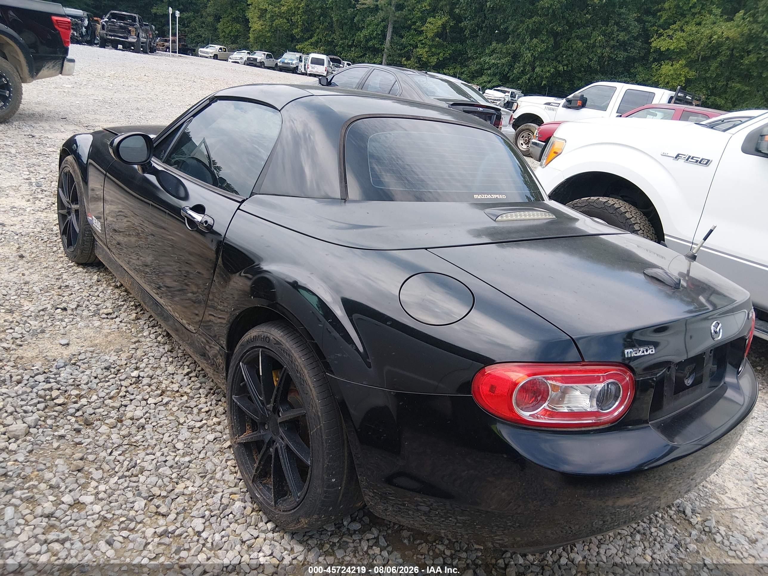 2010 Mazda Mx-5 Miata Grand Touring Black vin: JM1NC2FF8A0205877