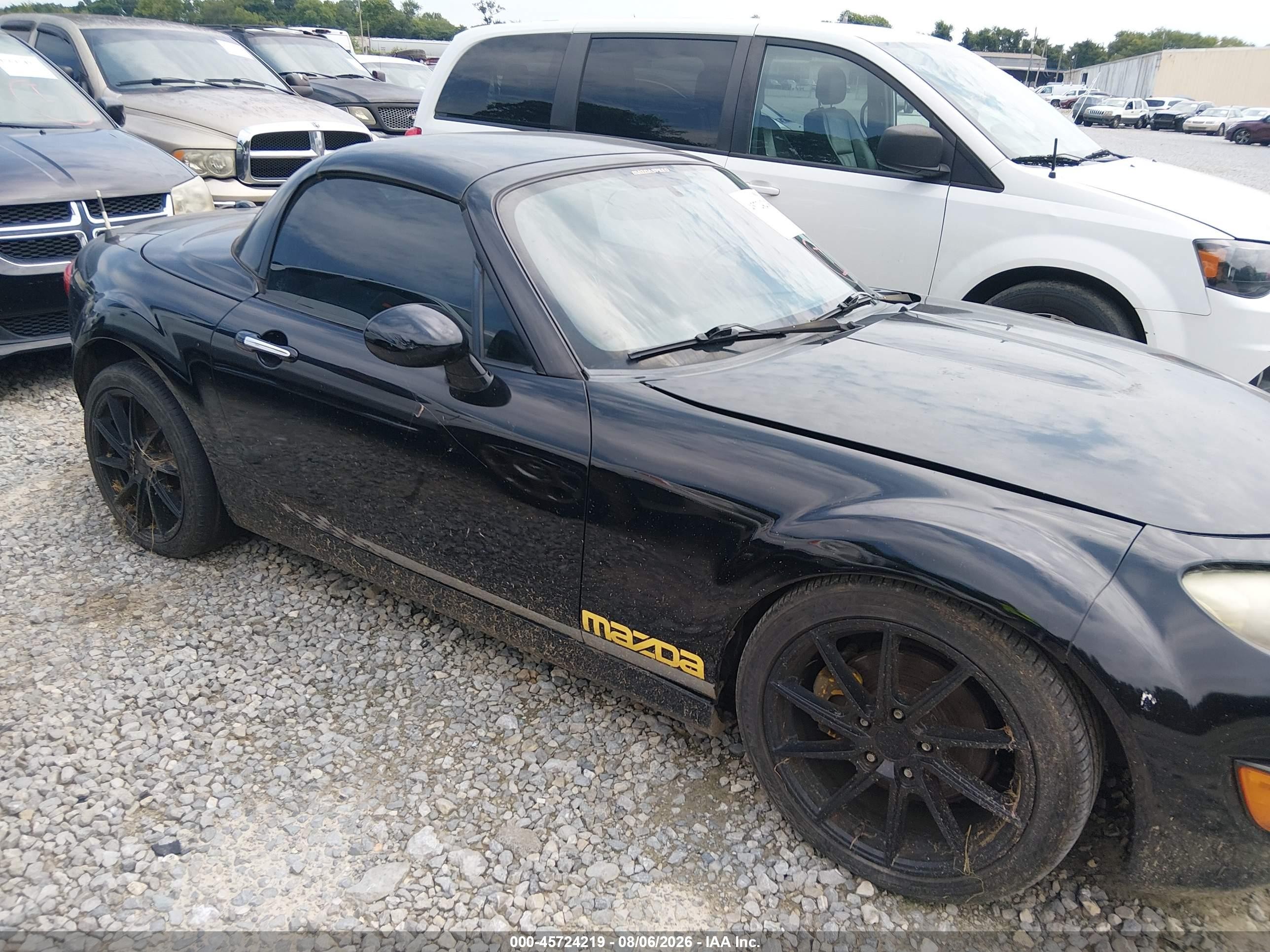 2010 Mazda Mx-5 Miata Grand Touring Black vin: JM1NC2FF8A0205877
