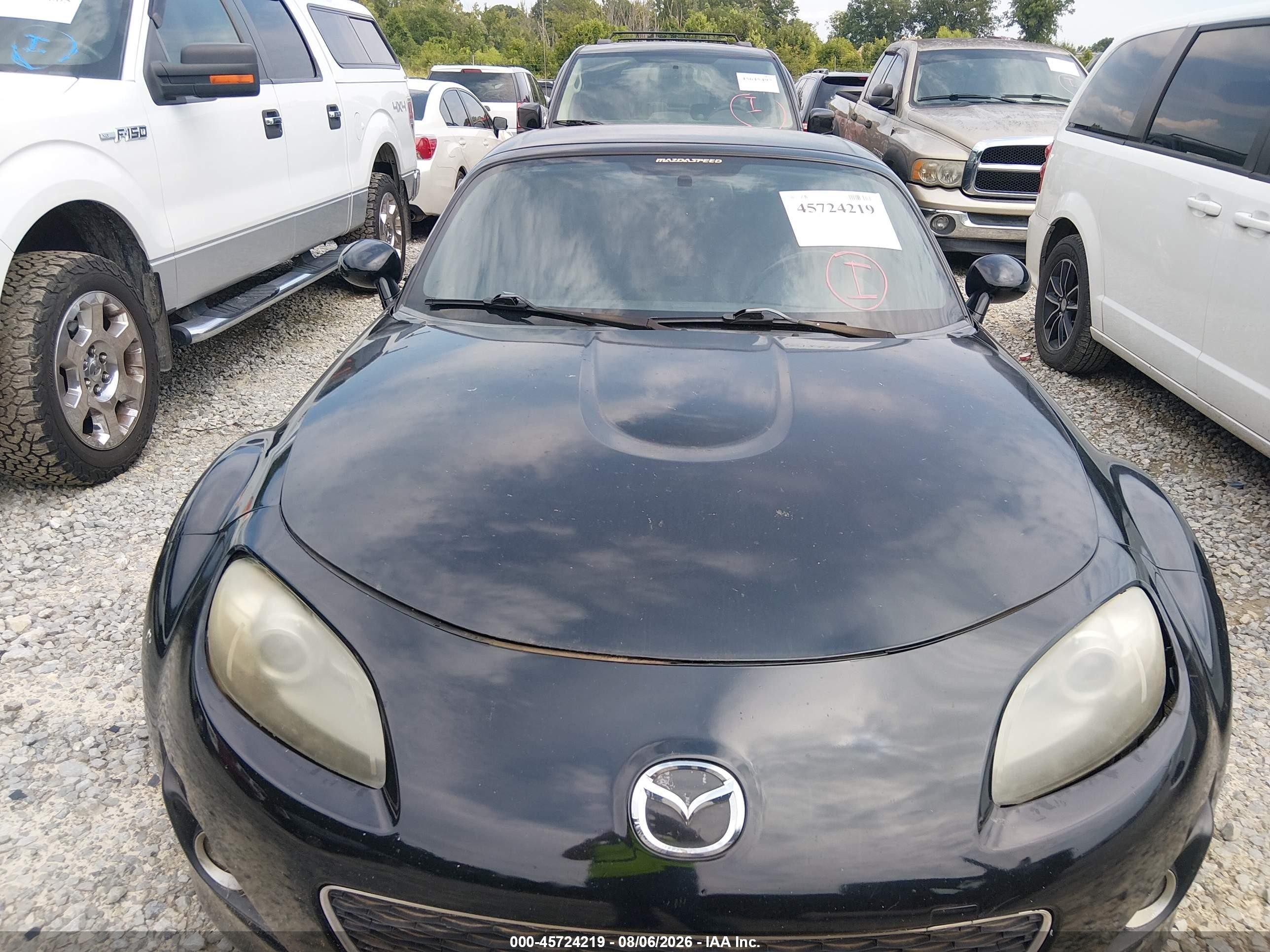 2010 Mazda Mx-5 Miata Grand Touring Black vin: JM1NC2FF8A0205877