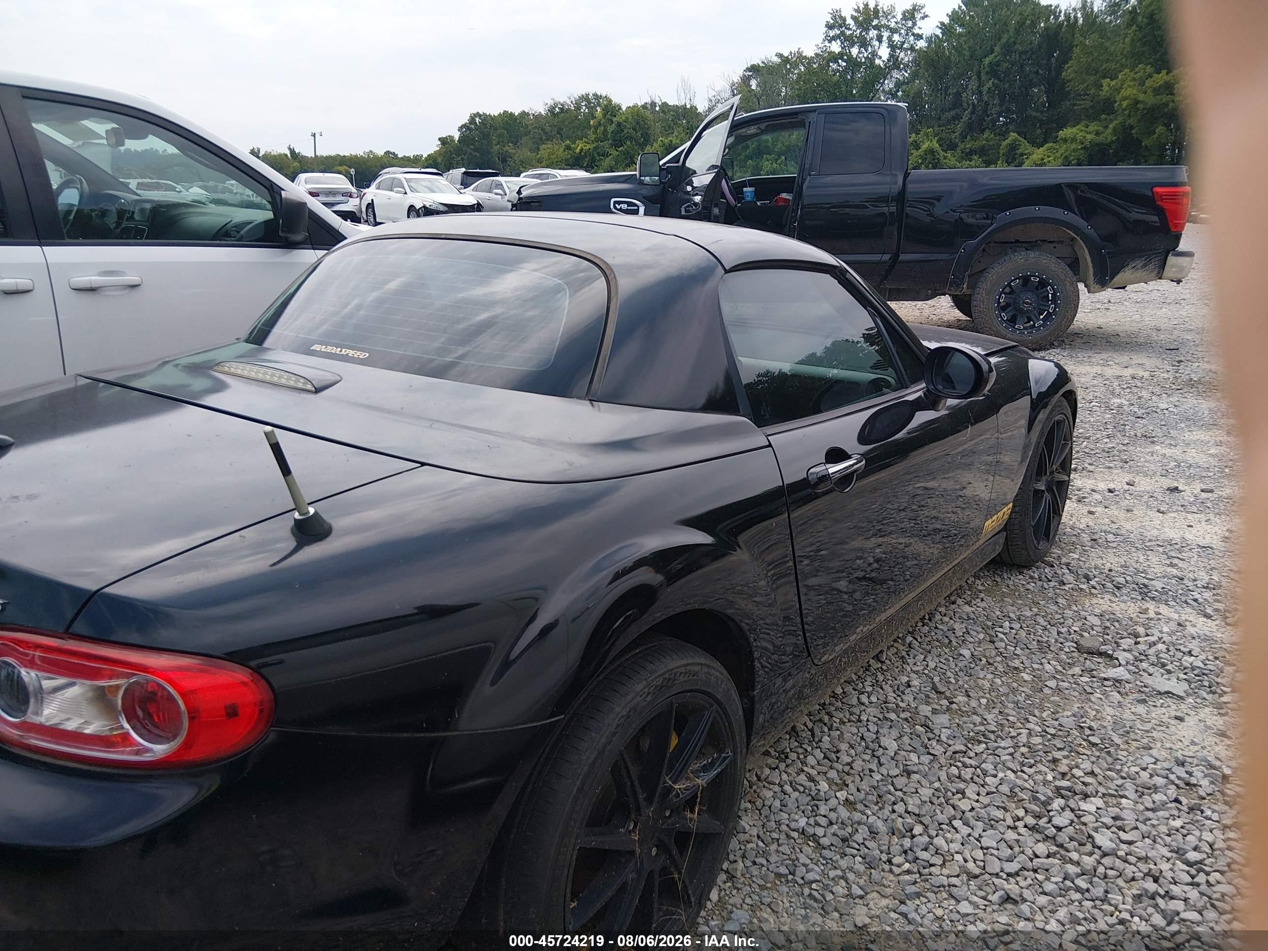 2010 Mazda Mx-5 Miata Grand Touring Black vin: JM1NC2FF8A0205877