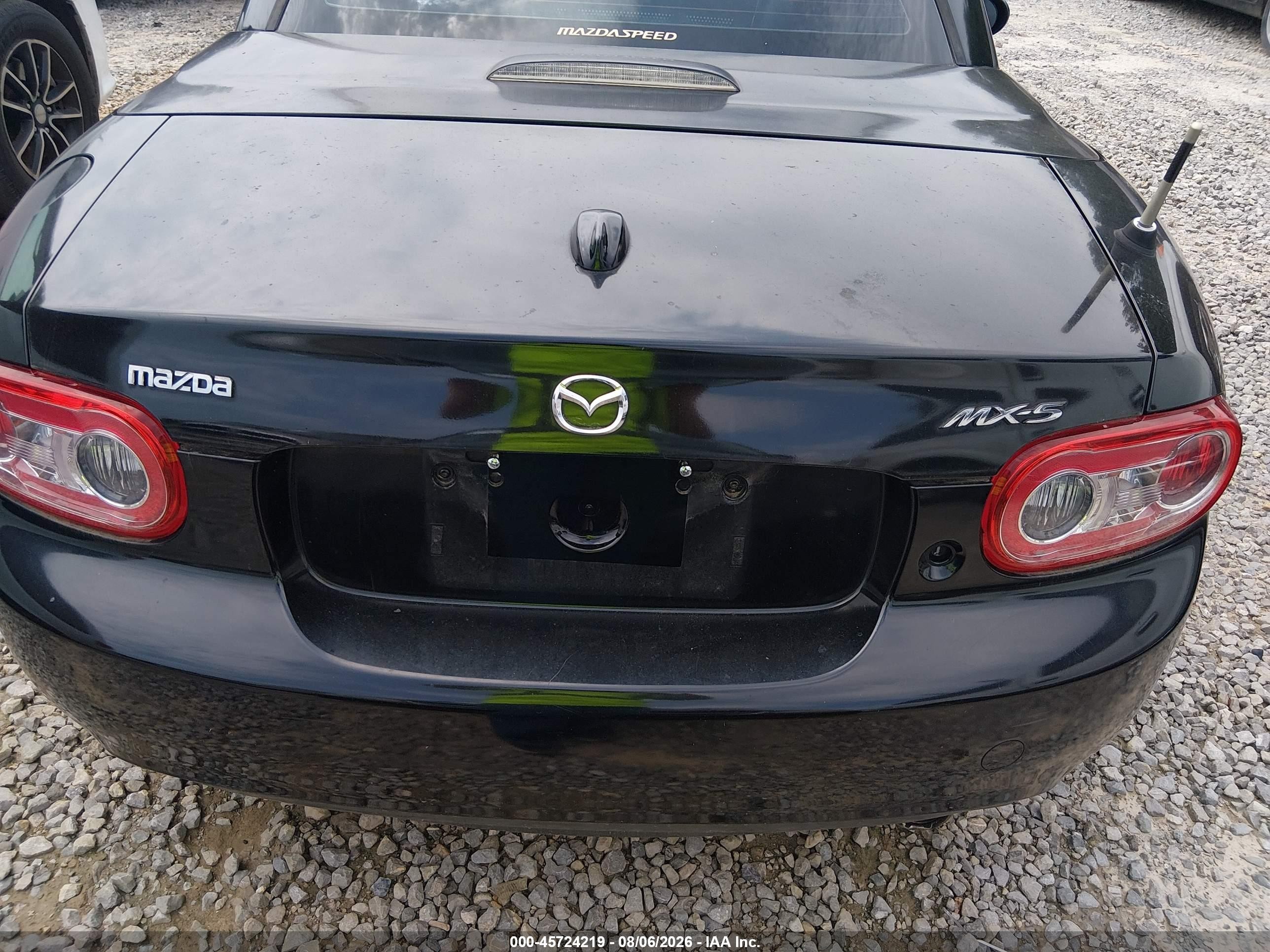 2010 Mazda Mx-5 Miata Grand Touring Black vin: JM1NC2FF8A0205877