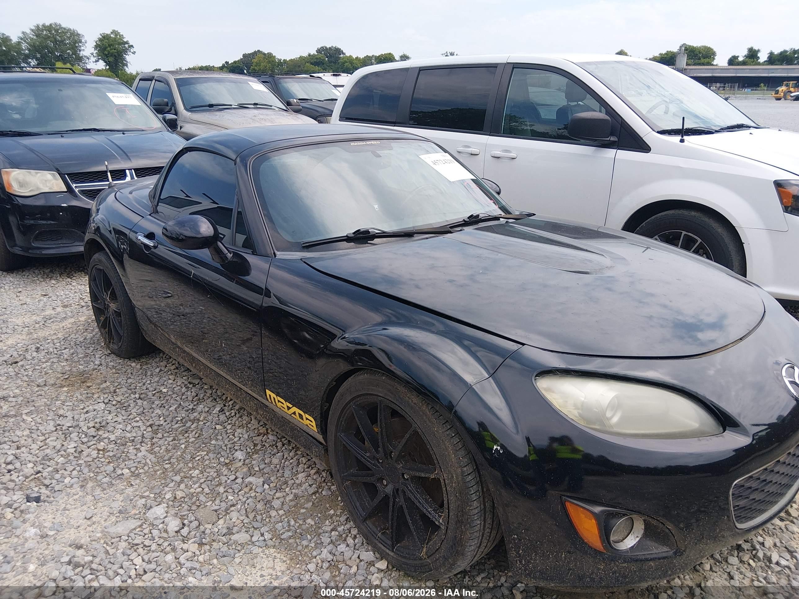 2010 Mazda Mx-5 Miata Grand Touring Black vin: JM1NC2FF8A0205877