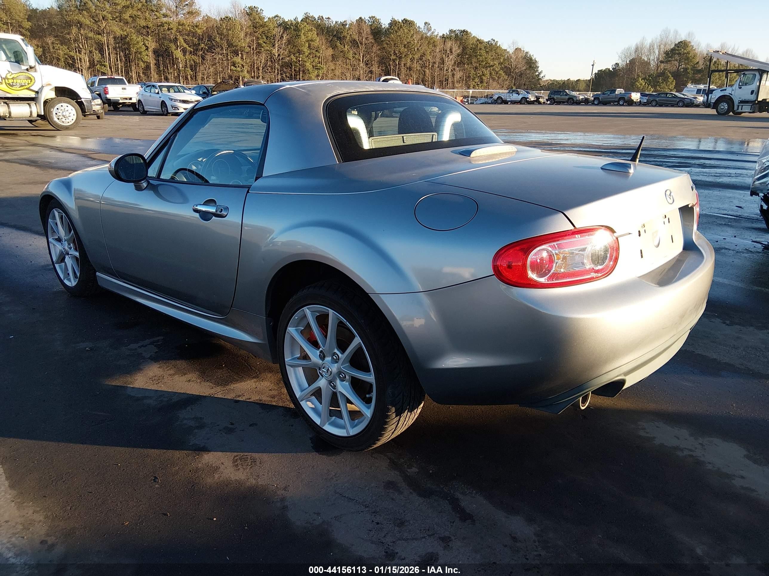 2010 Mazda Mx-5 Miata Grand Touring Silver vin: JM1NC2FF9A0208500