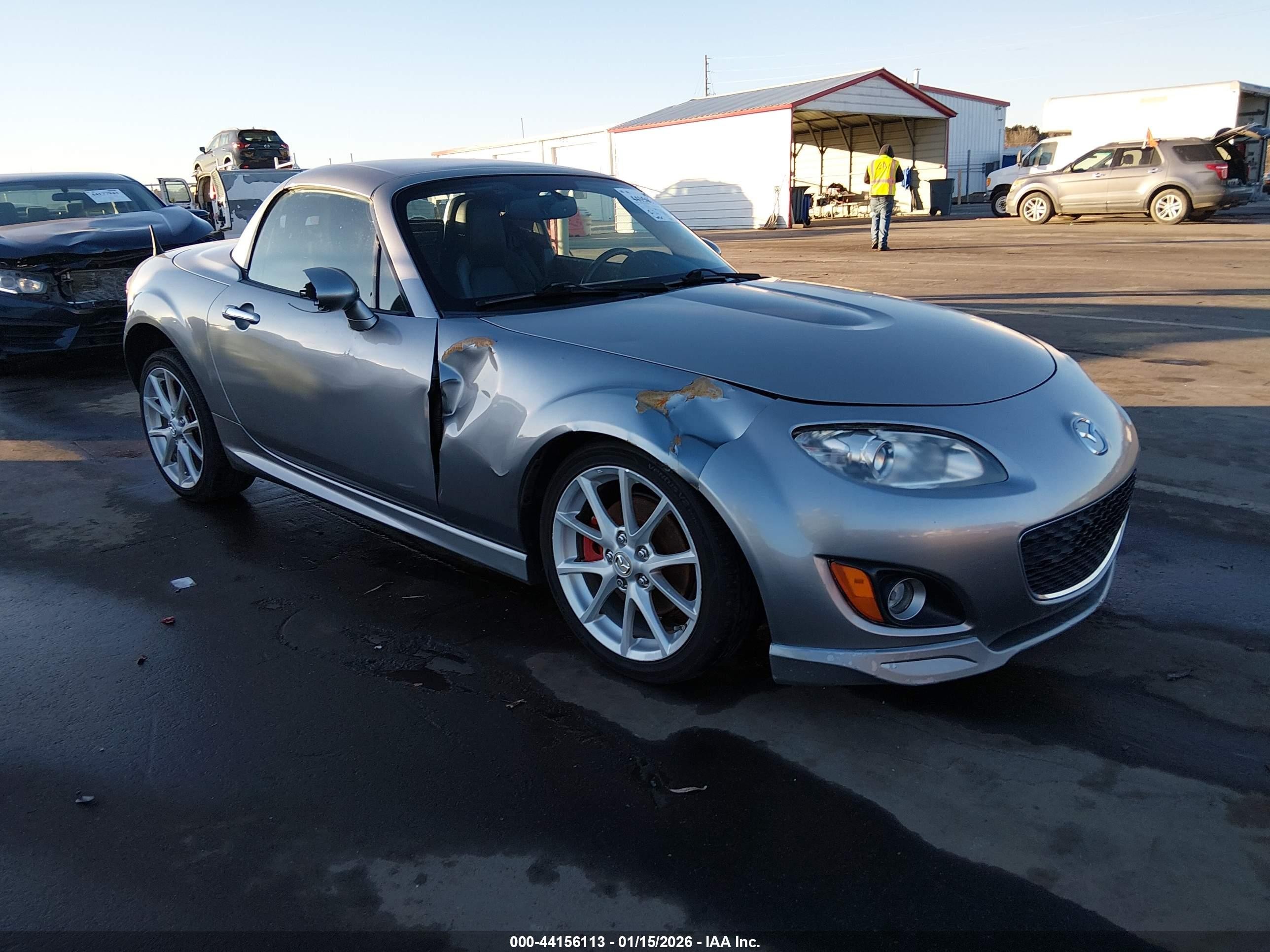 2010 Mazda Mx-5 Miata Grand Touring Серебряный vin: JM1NC2FF9A0208500