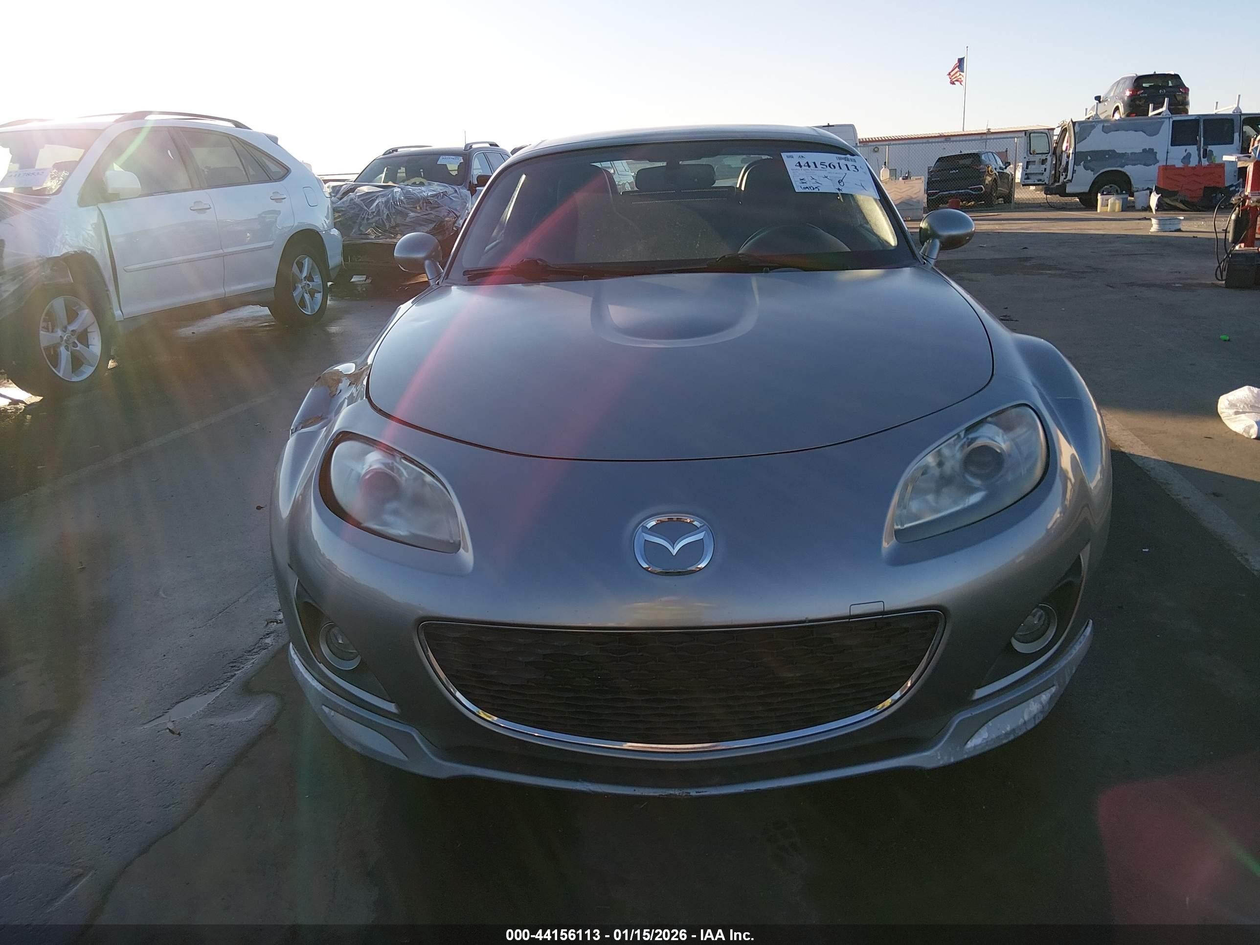 2010 Mazda Mx-5 Miata Grand Touring Silver vin: JM1NC2FF9A0208500