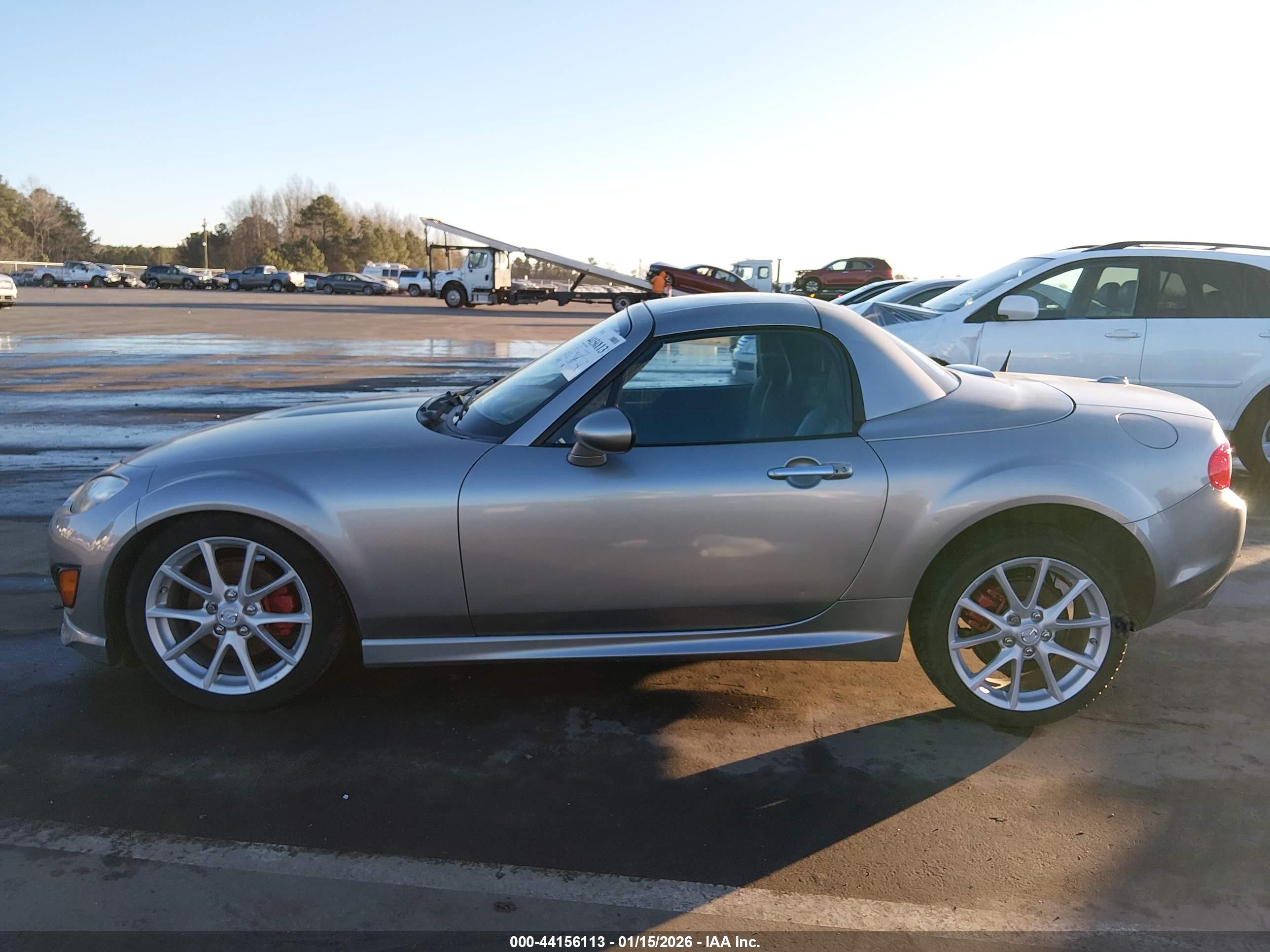 2010 Mazda Mx-5 Miata Grand Touring Silver vin: JM1NC2FF9A0208500
