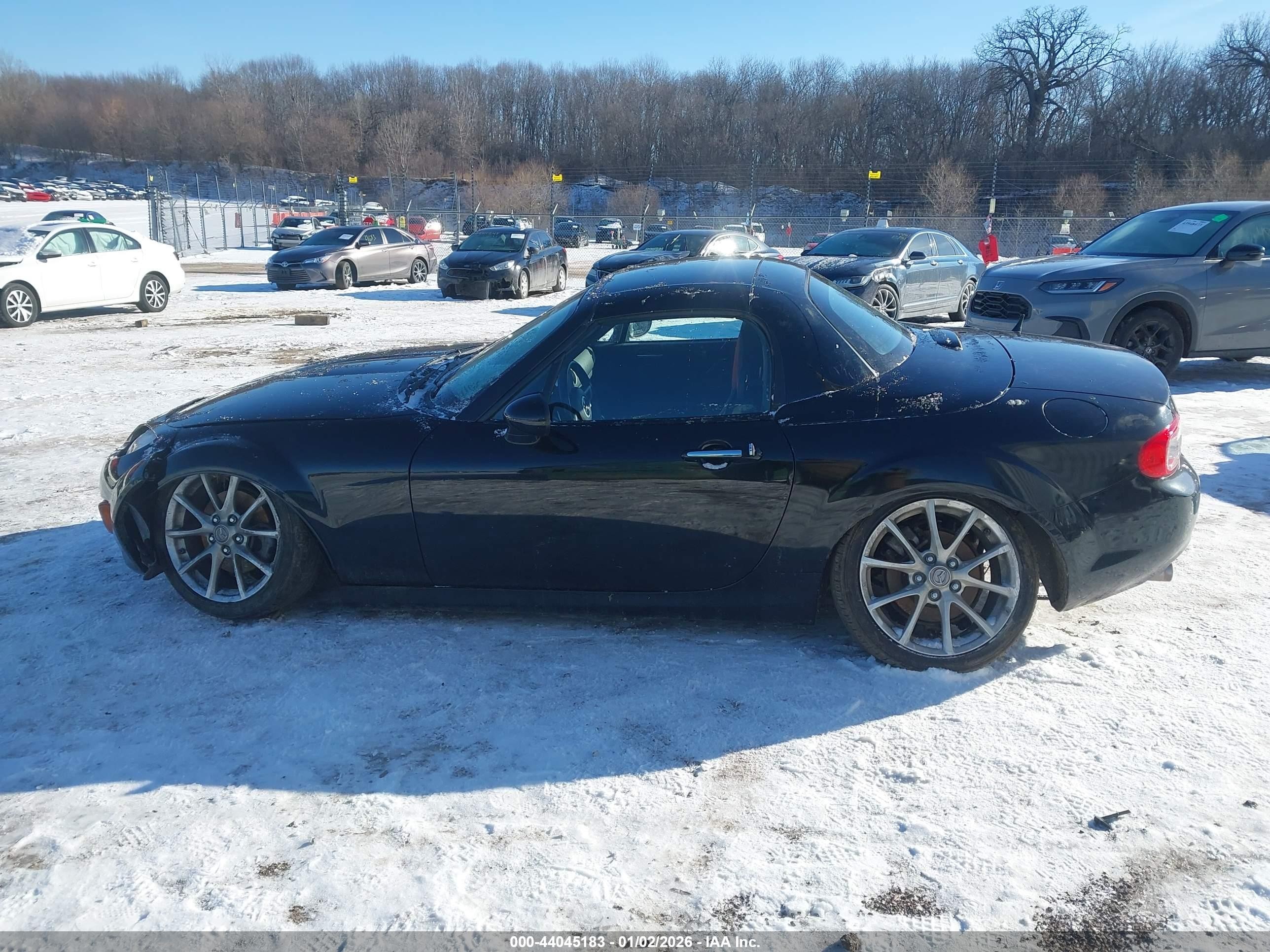 2010 Mazda Mx-5 Miata Touring Black vin: JM1NC2FF9A0208934