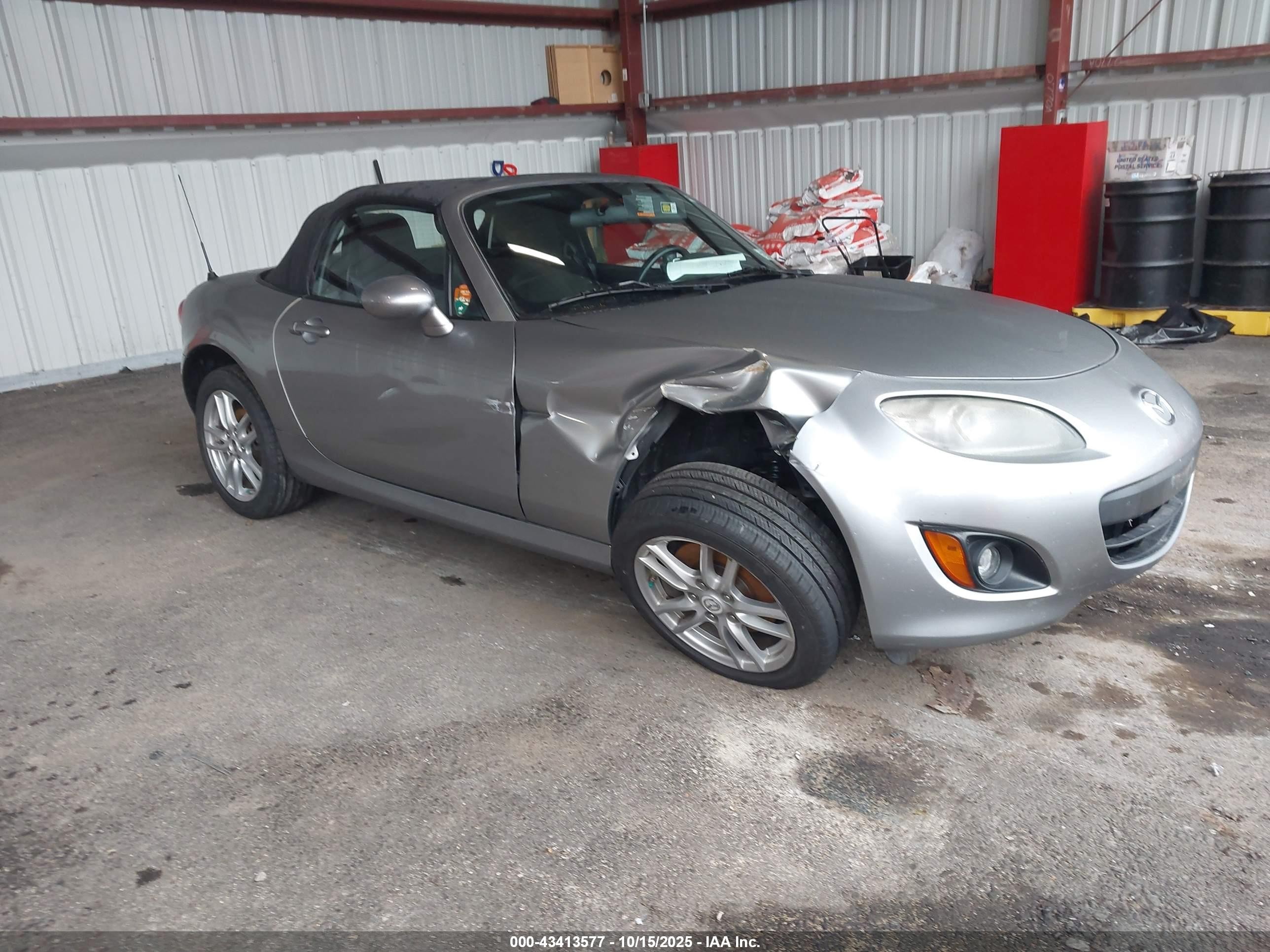 2011 Mazda Mx-5 Miata Sport Silver vin: JM1NC2JF0B0213576