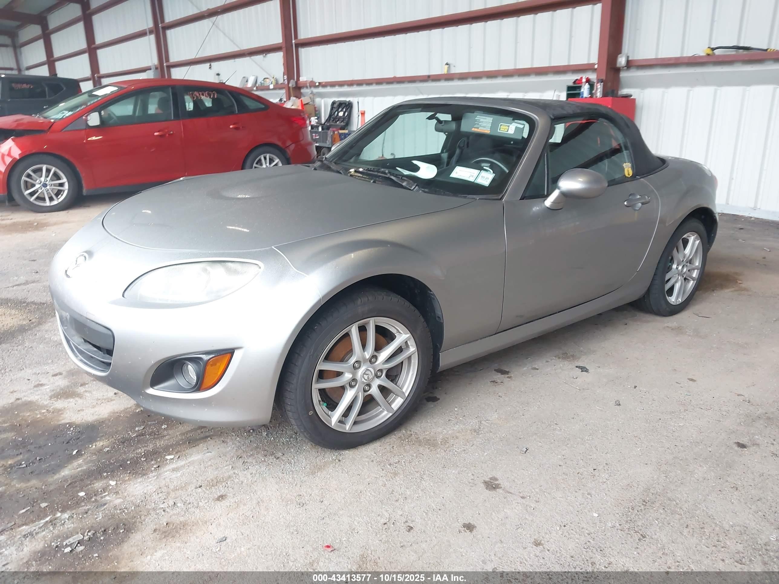 2011 Mazda Mx-5 Miata Sport Silver vin: JM1NC2JF0B0213576