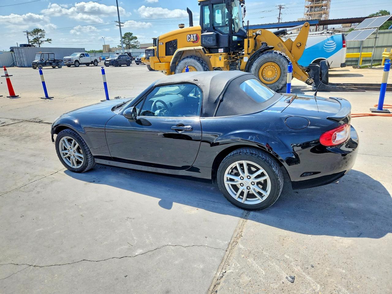 2012 Mazda Mx-5 Miata Black vin: JM1NC2JF2C0221714