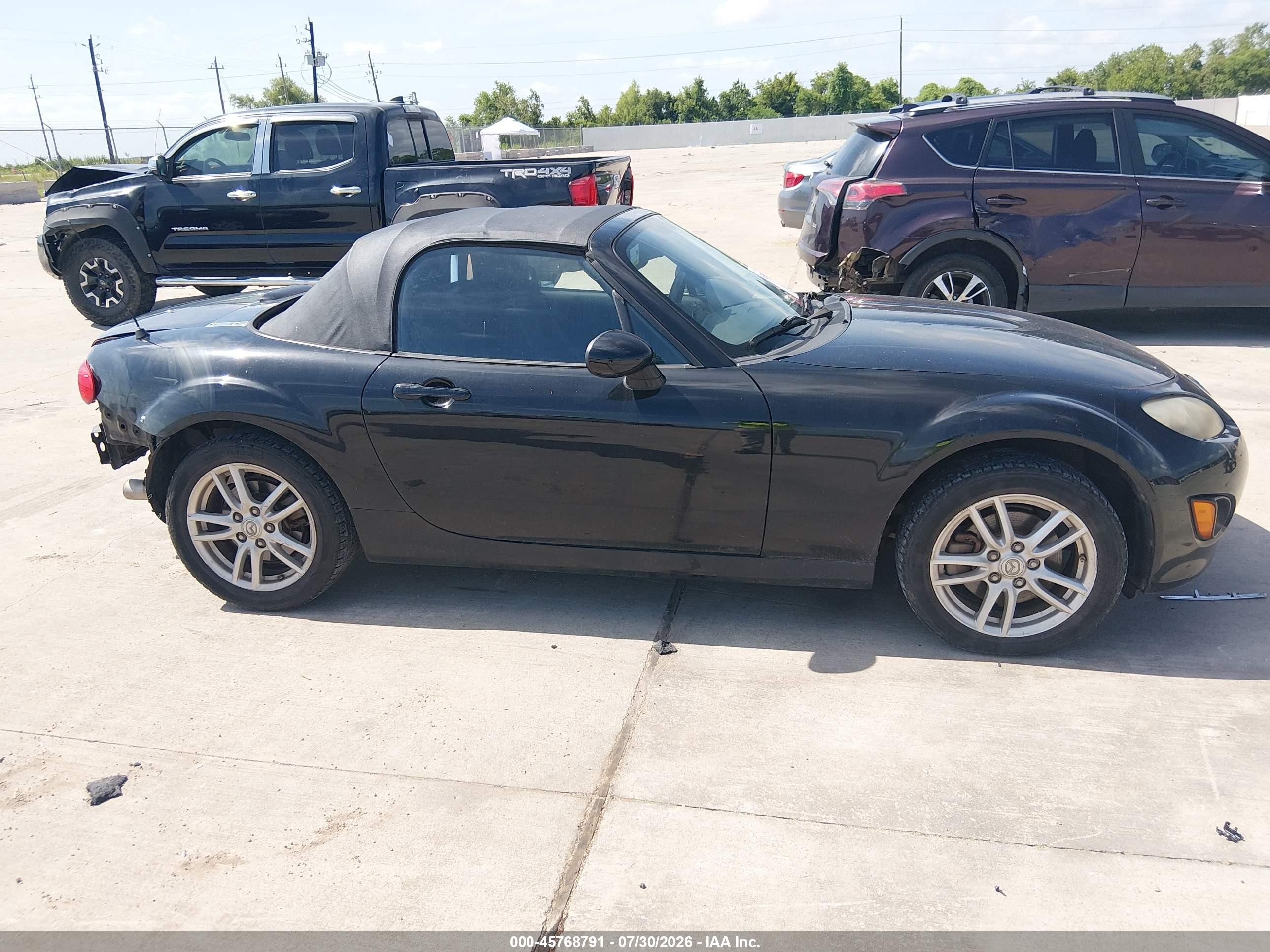 2012 Mazda Mx-5 Miata Sport Black vin: JM1NC2JF2C0224838