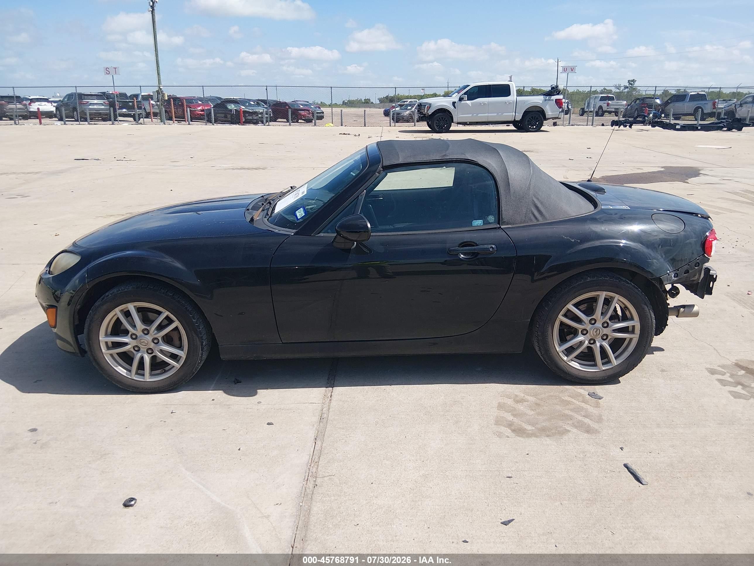 2012 Mazda Mx-5 Miata Sport Black vin: JM1NC2JF2C0224838