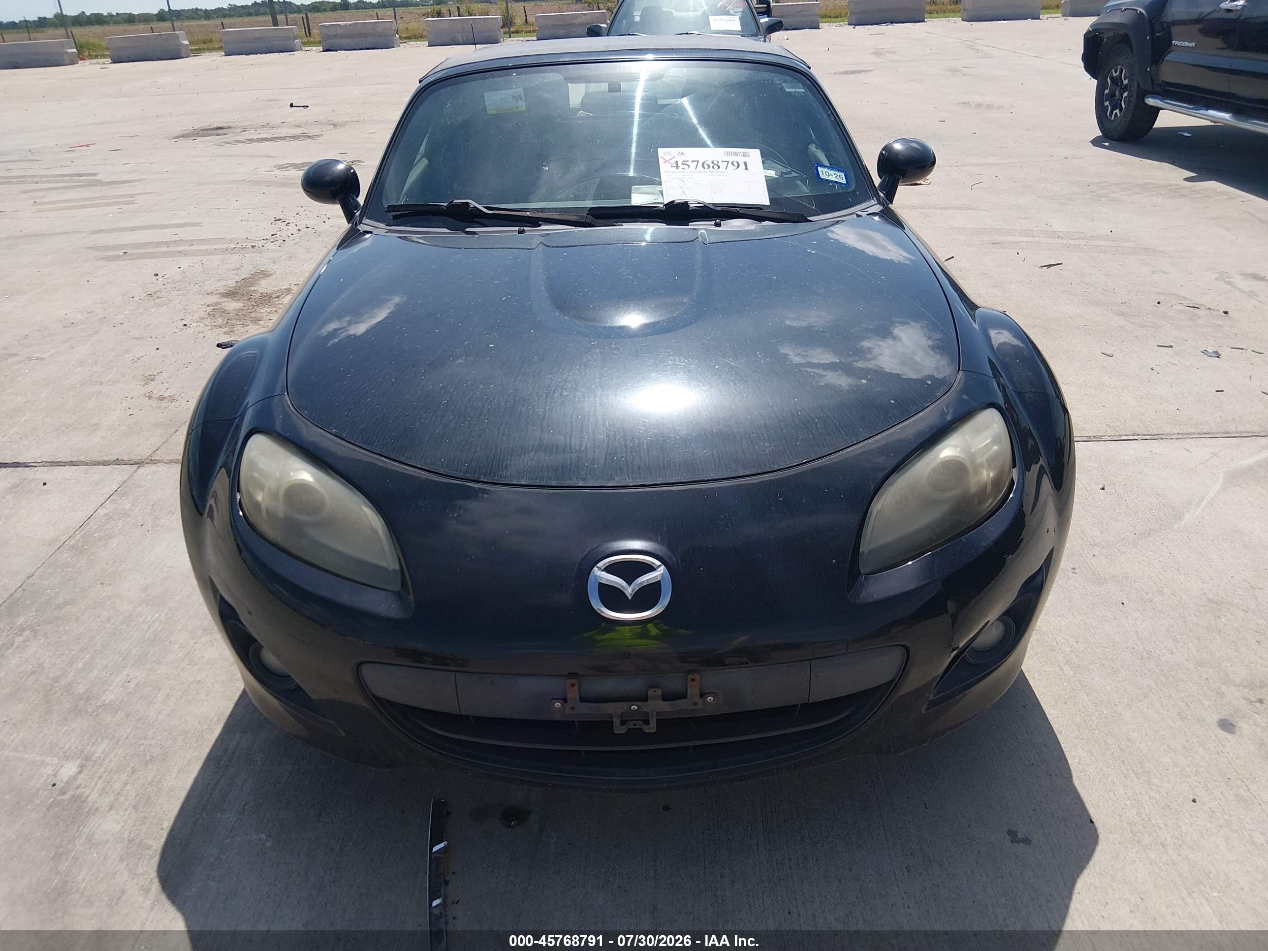 2012 Mazda Mx-5 Miata Sport Black vin: JM1NC2JF2C0224838