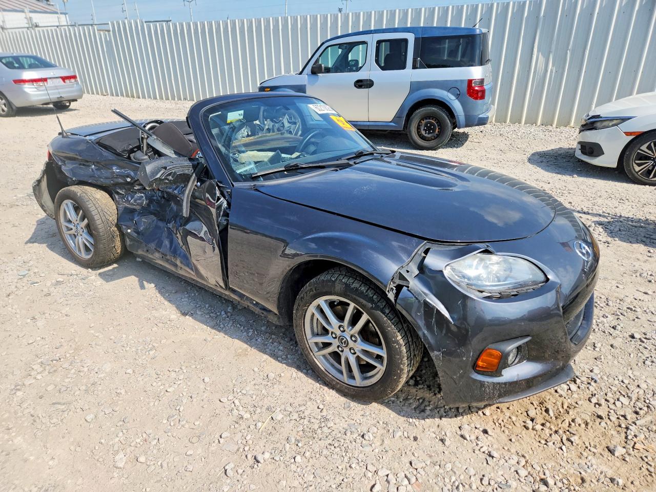 2015 Mazda Mx-5 Miata Sport Charcoal vin: JM1NC2JF2F0237867