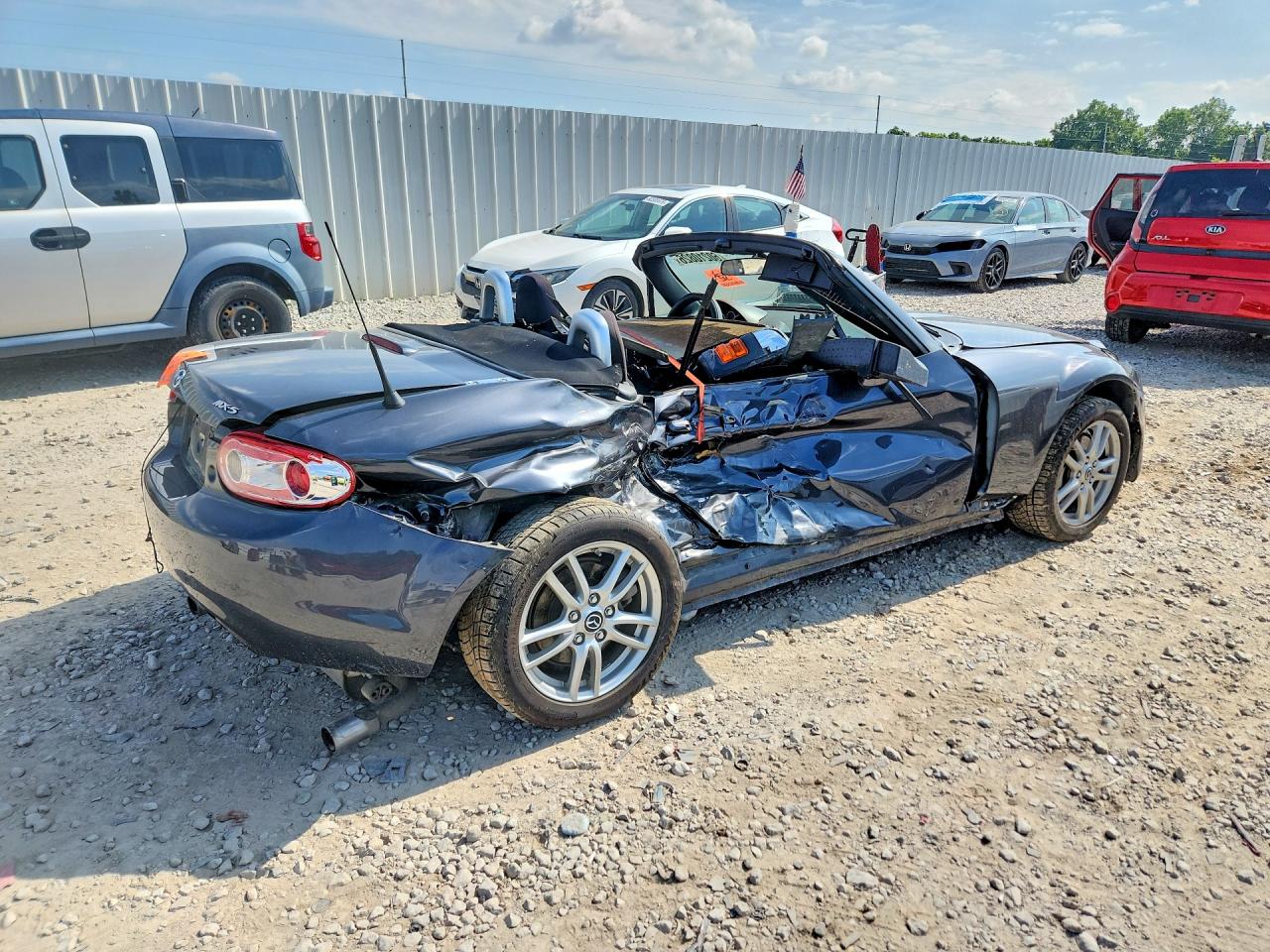 2015 Mazda Mx-5 Miata Sport Charcoal vin: JM1NC2JF2F0237867