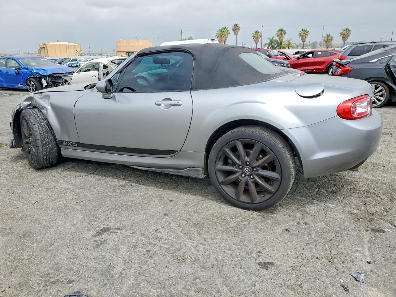 2011 Mazda Mx-5 Miata Silver vin: JM1NC2JF3B0215080