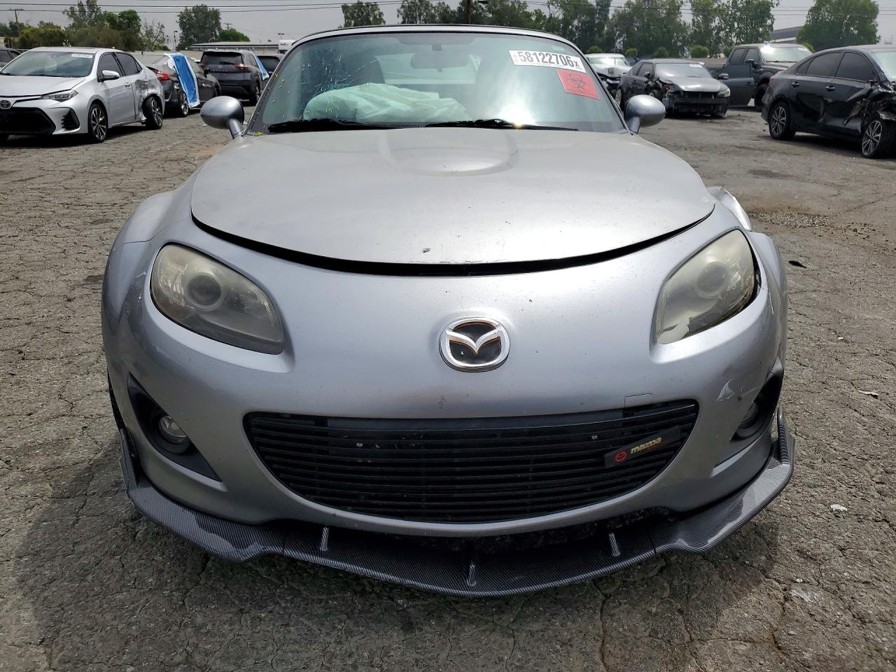2011 Mazda Mx-5 Miata Silver vin: JM1NC2JF3B0215080