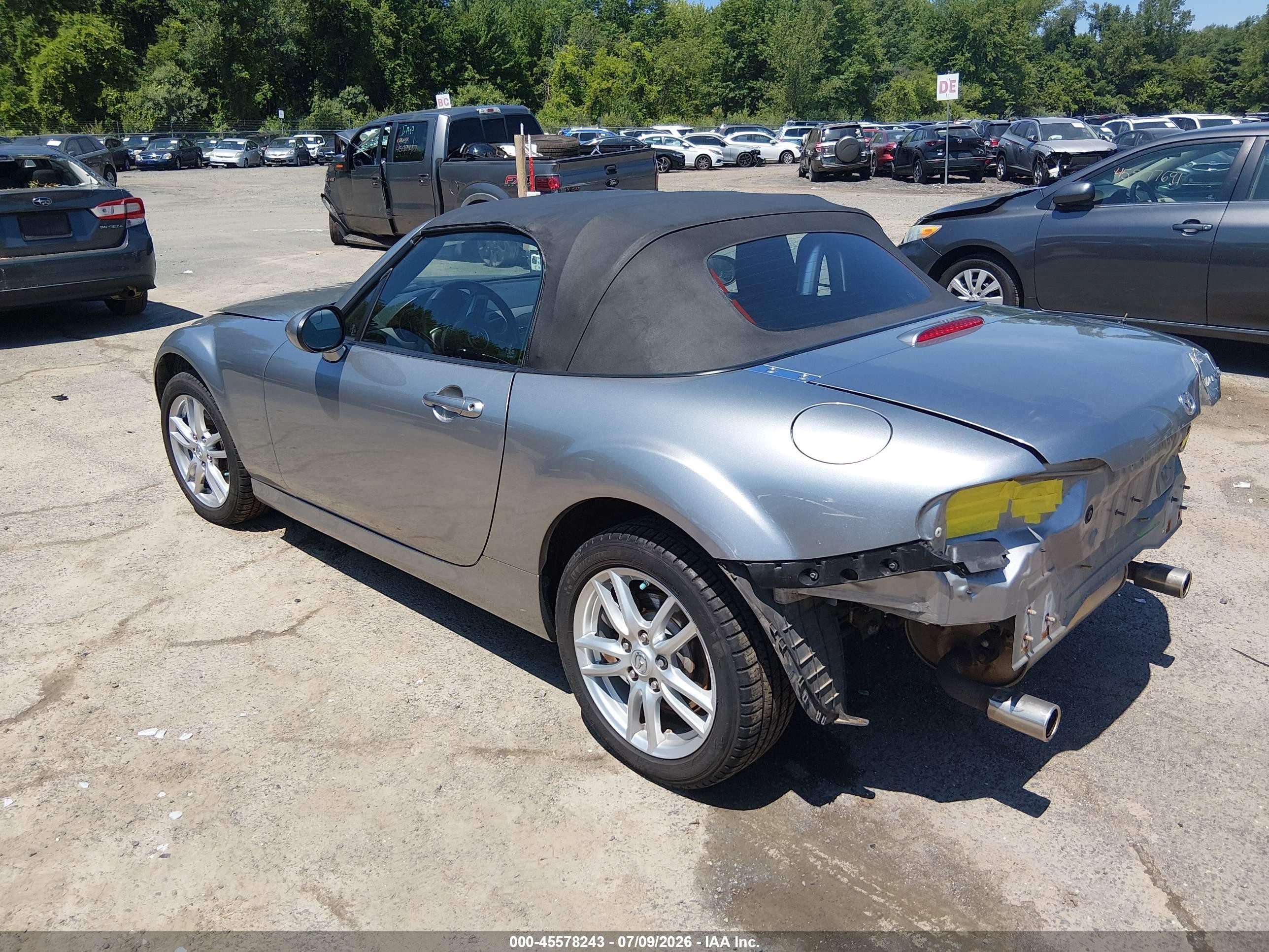 2011 Mazda Mx-5 Miata Sport Gray vin: JM1NC2JF4B0218781