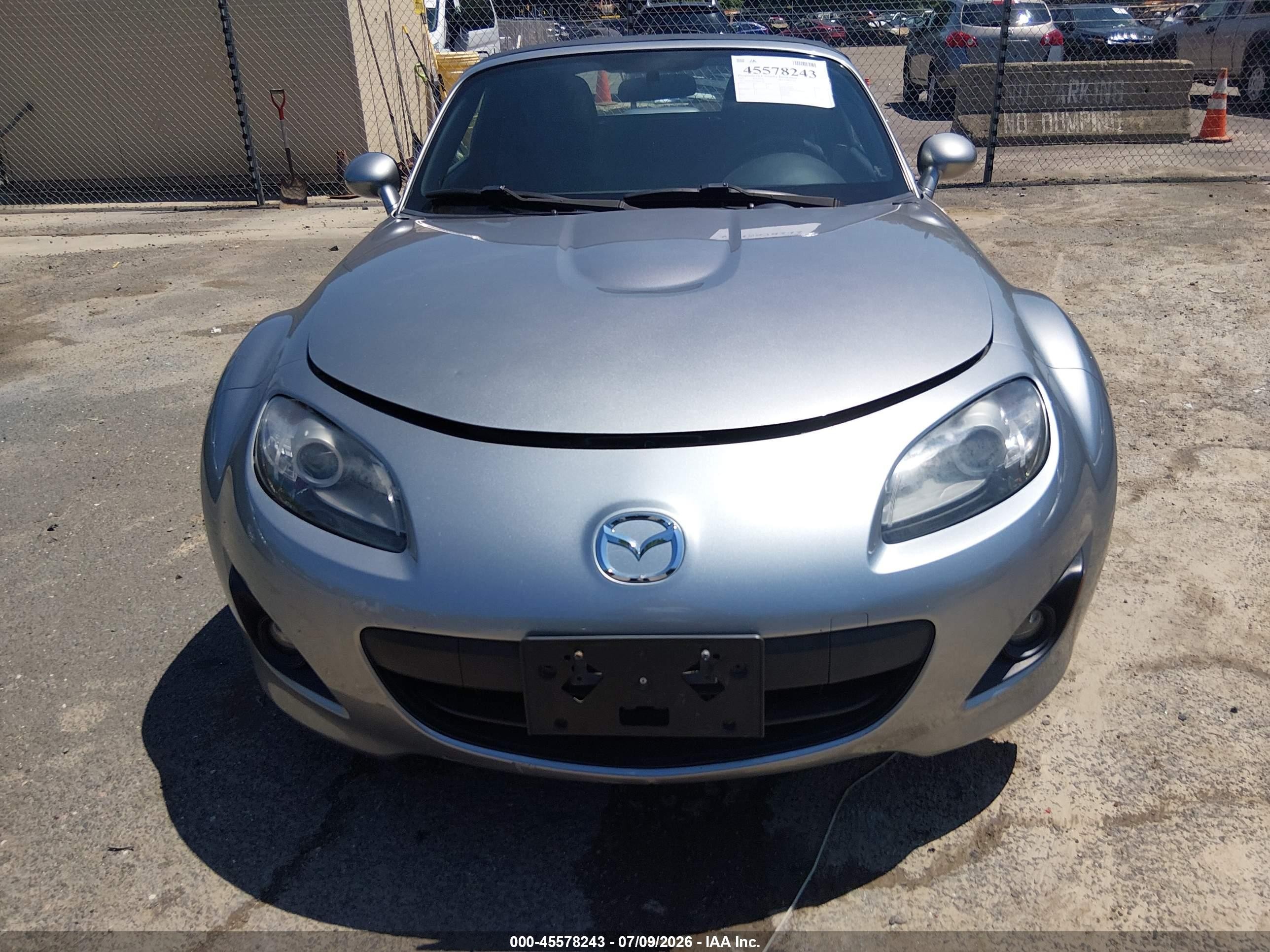 2011 Mazda Mx-5 Miata Sport Gray vin: JM1NC2JF4B0218781
