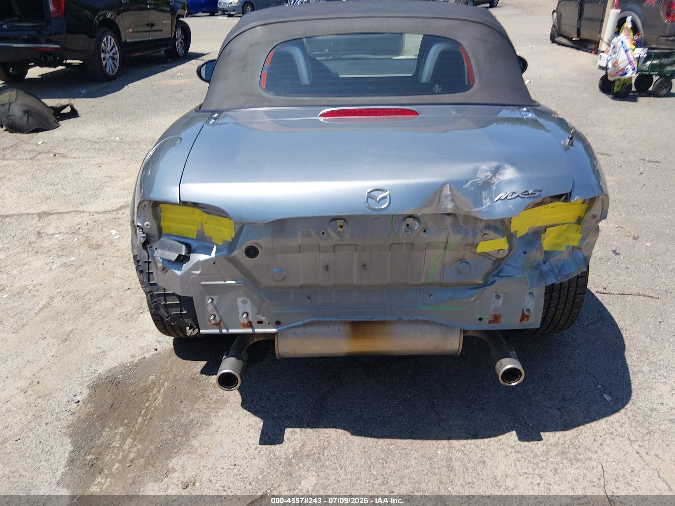 2011 Mazda Mx-5 Miata Sport Gray vin: JM1NC2JF4B0218781