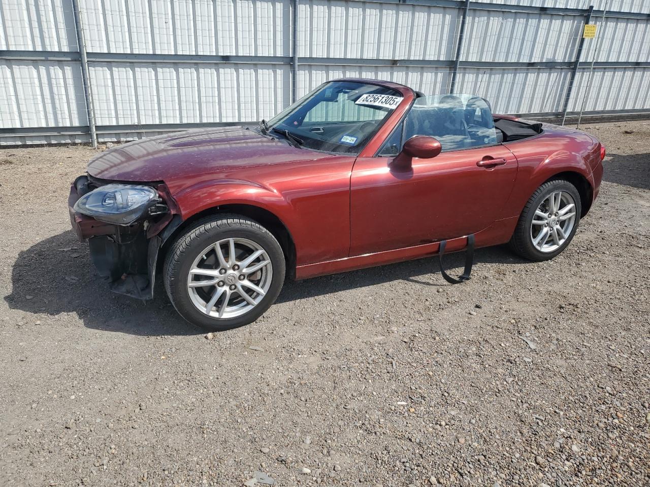 2012 Mazda Mx-5 Miata Burgundy vin: JM1NC2JF4C0225022